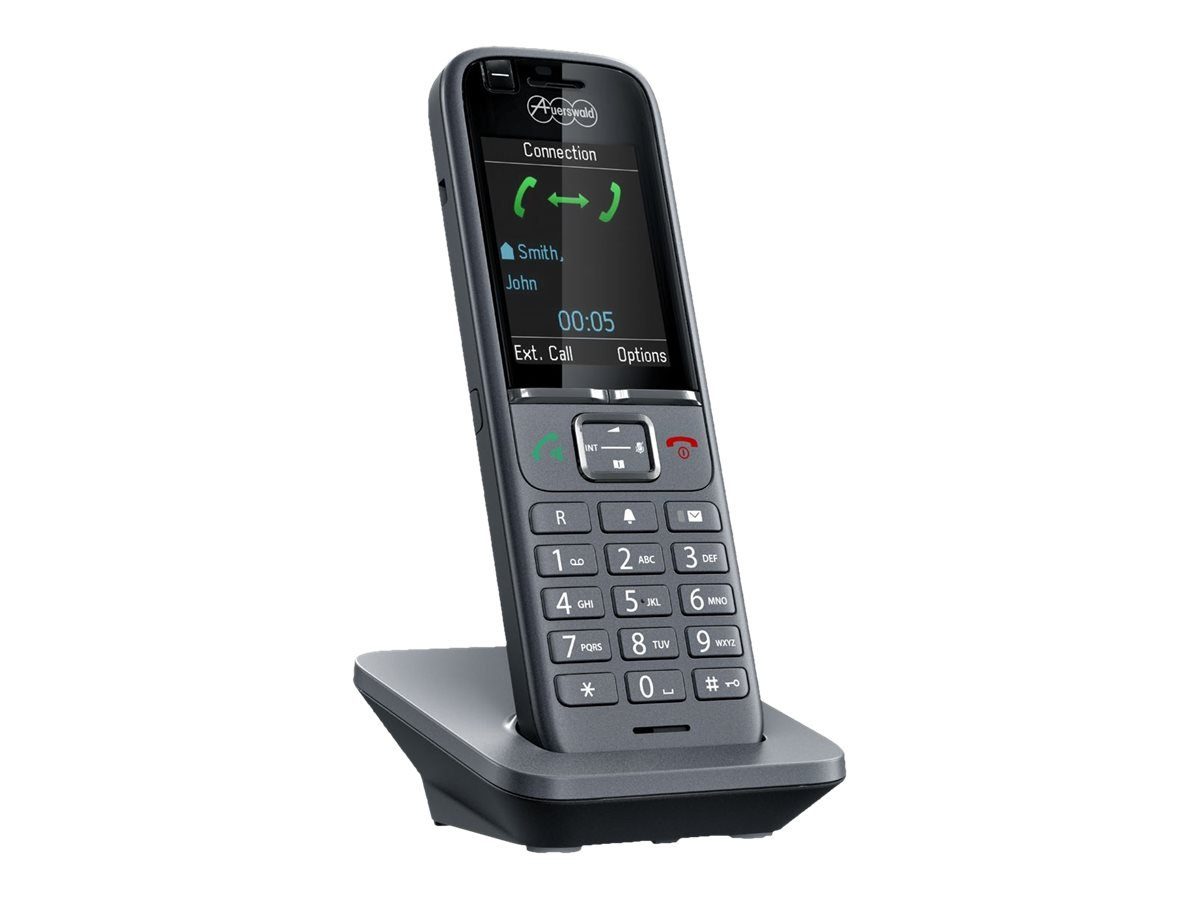 Auerswald AUERSWALD Telefon COMfortel M710 titangrau Festnetztelefon