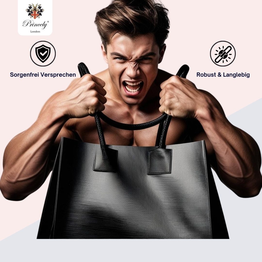 Princely London Schultertasche Roxy – Moderne Schultertasche aus Hochwertigem Kunstleder