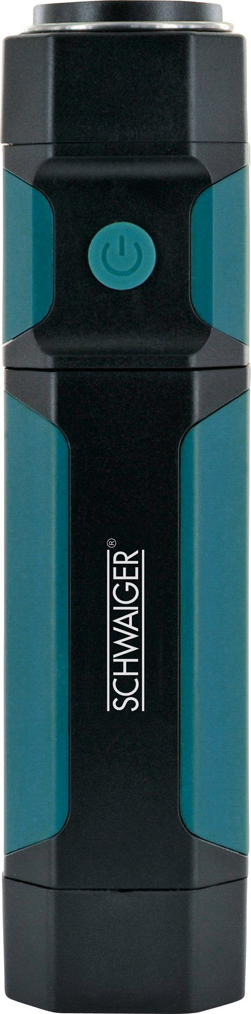 Schwaiger Arbeitsleuchte WLED3120, dimmbar, verschiedene Lichtmodi, mit Haken zum Aufhängen, magnetisch, ausziehbar, COB-LED, kaltweiß, ausziehbar, magnetisch, dimmbar, mit Haken zum Aufhängen