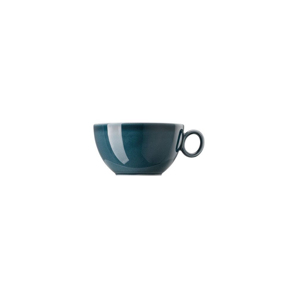 Thomas Porzellan Becher Thomas Loft Night Blue Milchkaffeeobertasse 350 ml, Porzellan