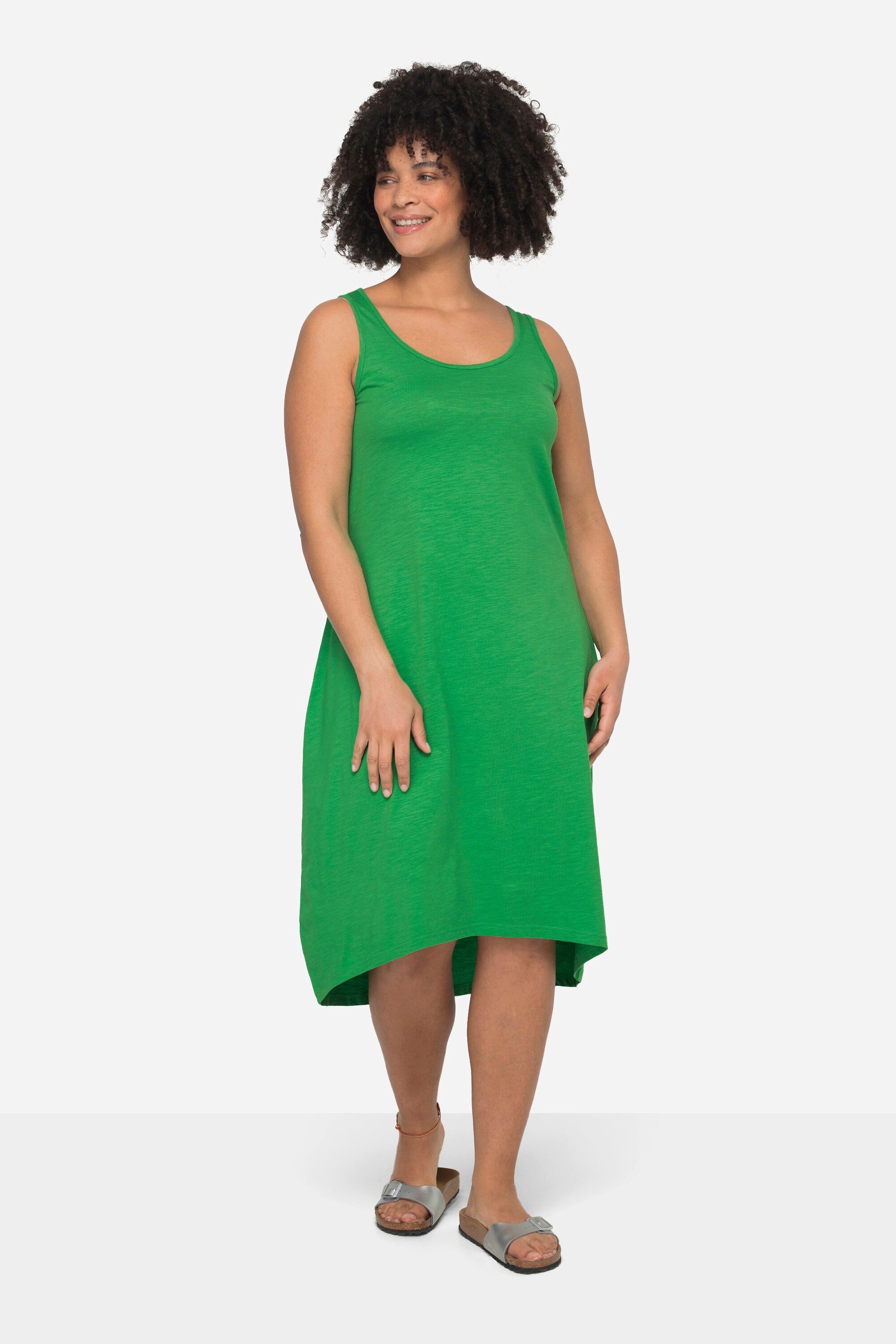 Janet & Joyce Midikleid Jersey-Midikleid ärmelloser Fitted Fit