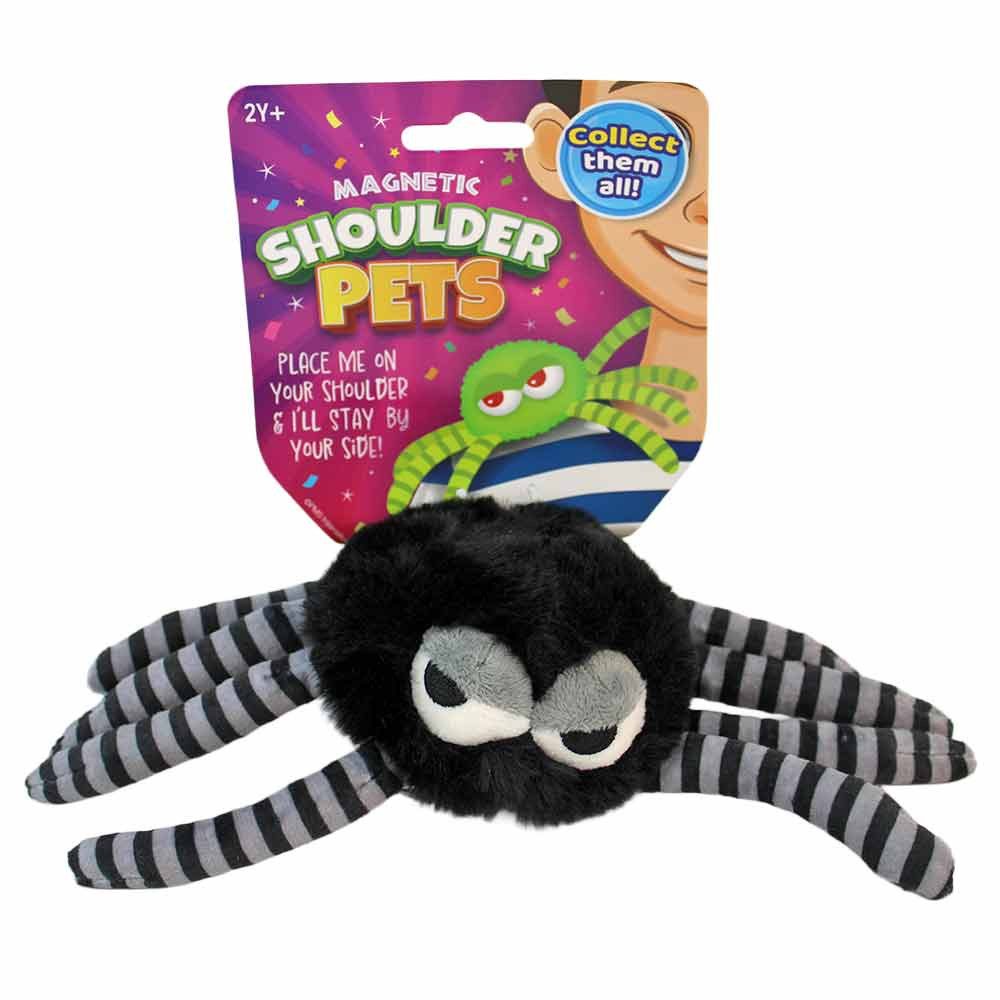PMS Kuscheltier Schultertier Spinne magnetisch - ca. 20 cm (1-St)