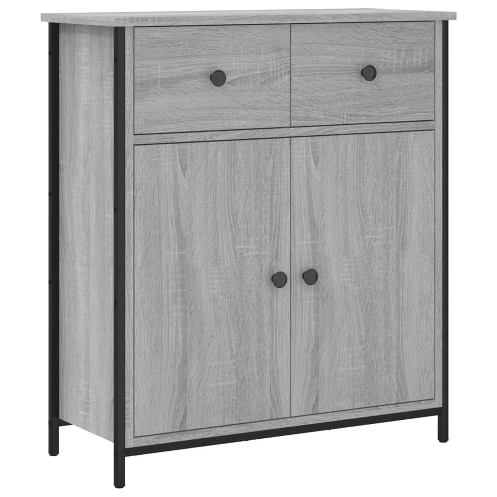 vidaXL Sideboard Sideboard Grau Sonoma 70x30x80 günstig online kaufen