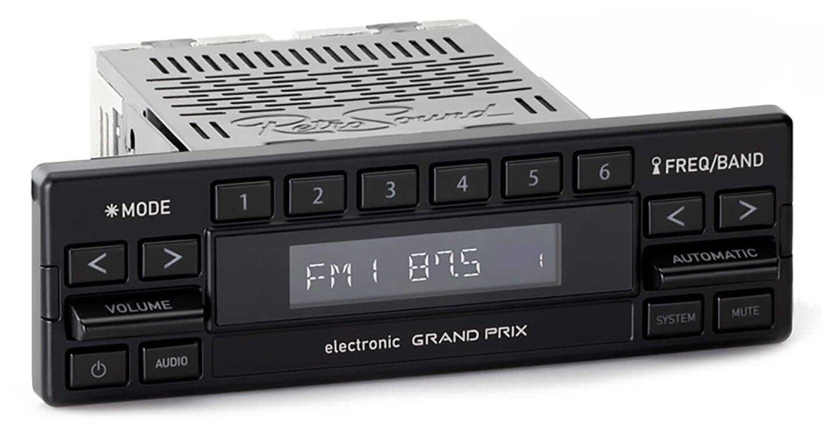 Komplett-Set DAB+ "Grand "MOTOR-2DAB" RetroSound mit Autoradio Zubehör Prix"