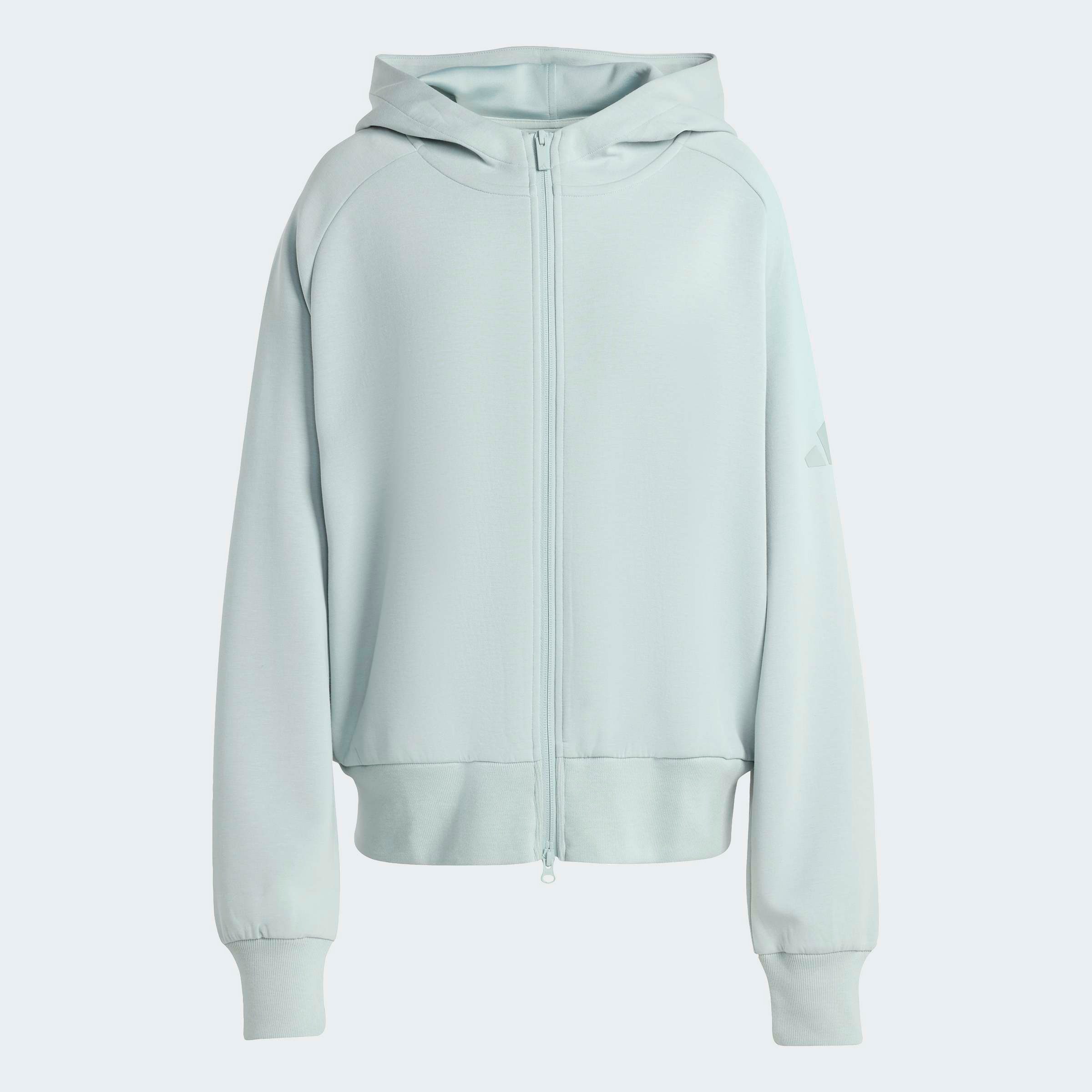 Kapuzensweatshirt SOFT LUX, REISSVERSCHLUSS