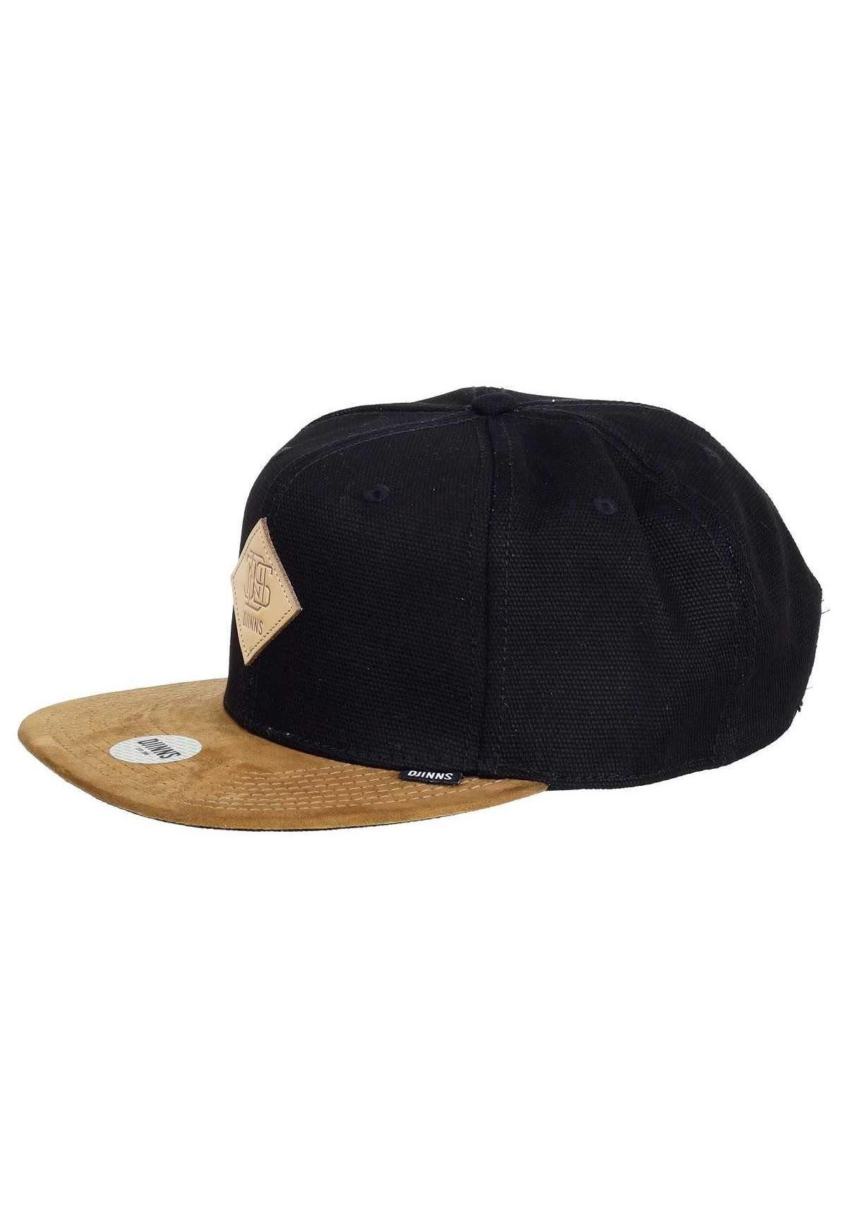 Djinns Snapback Cap Light Canvas Black 6 Panel Snapback Cap Djinns (1-St)
