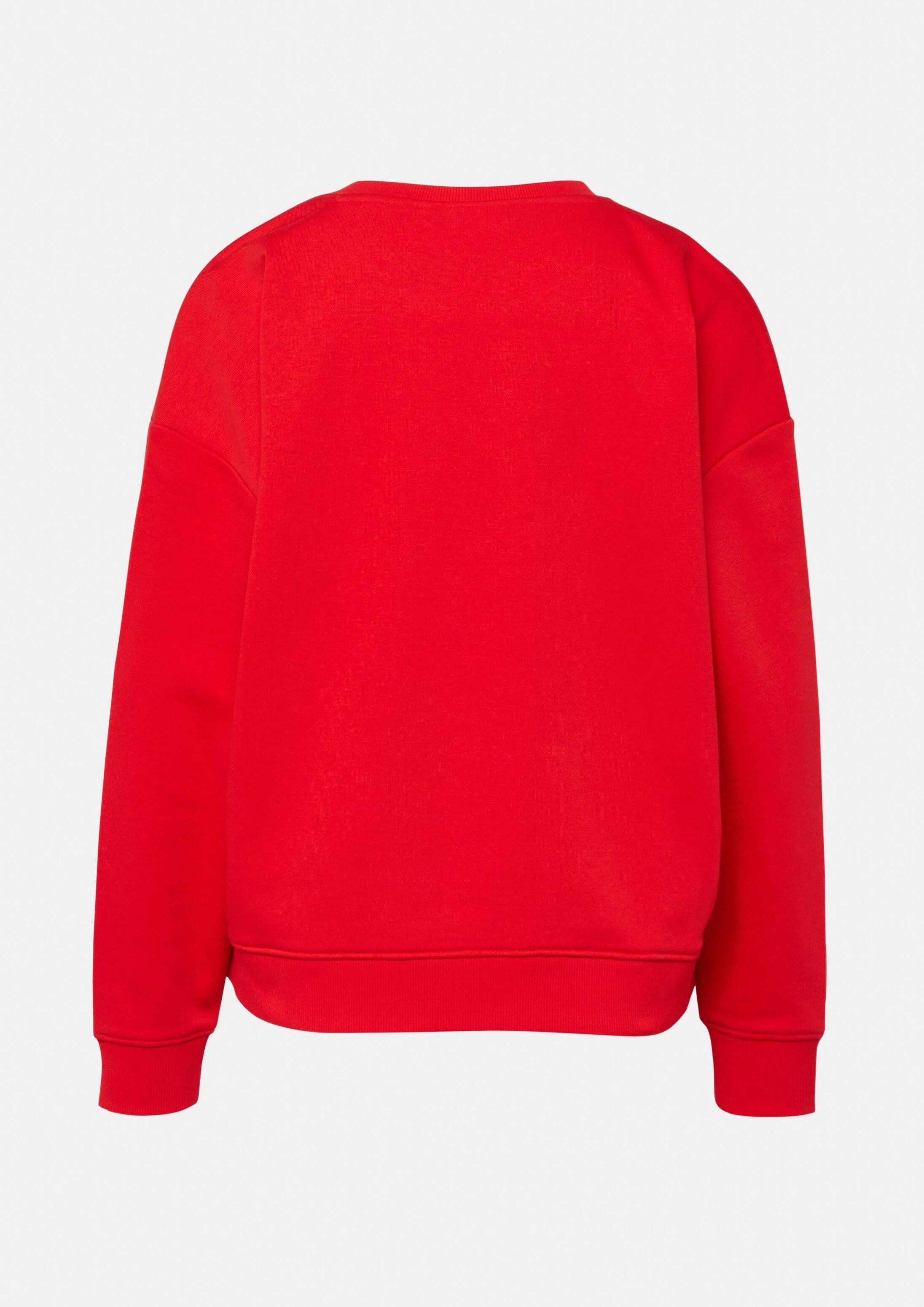 comma Sweatshirt Sweatshirt Sweatshirt mit Artwork