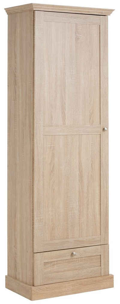 Home affaire Garderobenschrank Binz mit schöner Holzoptik, mit vielen Stauraummöglichkeiten, Höhe 180 cm