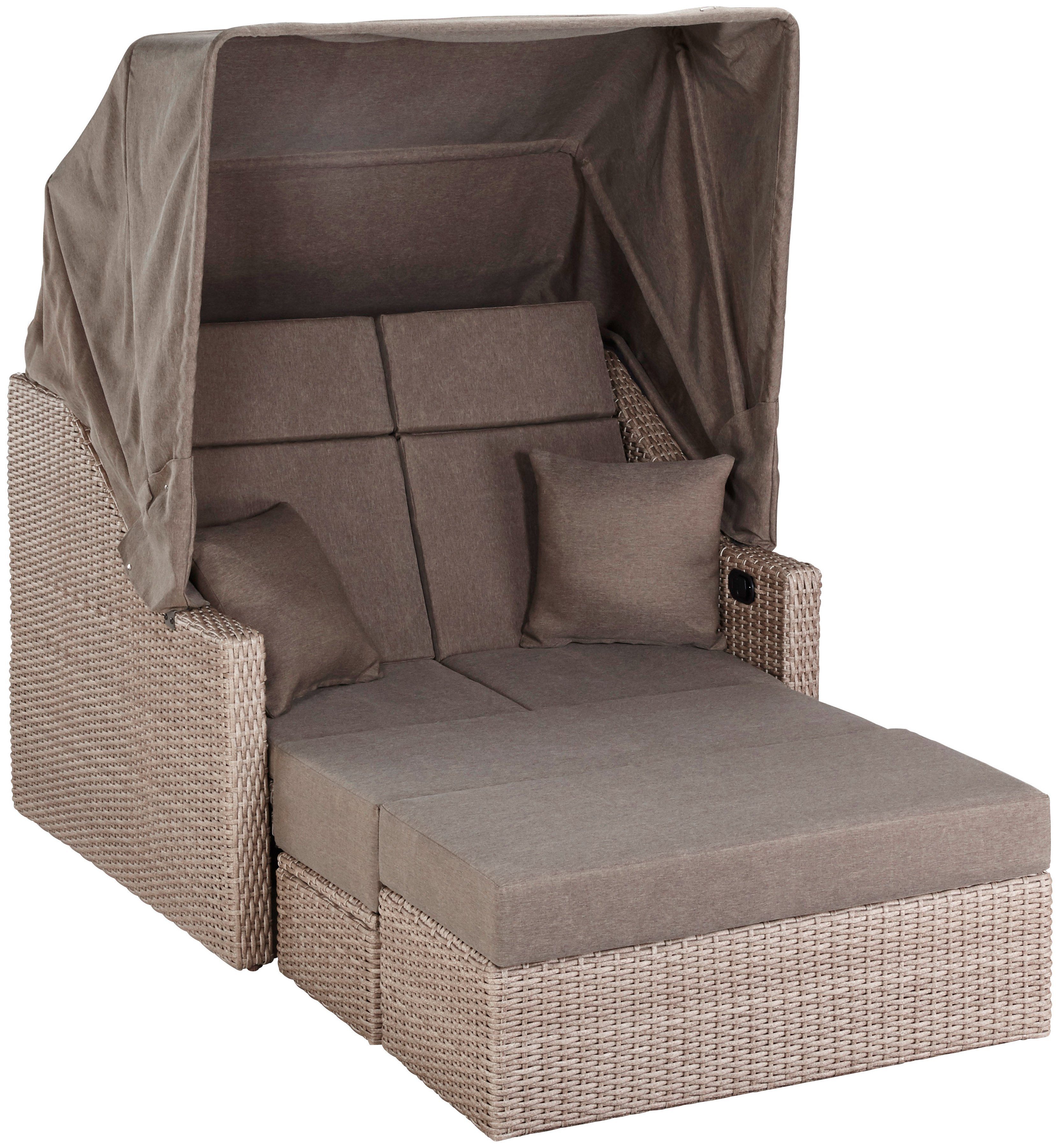 Rimini, Loungesofa MERXX braun