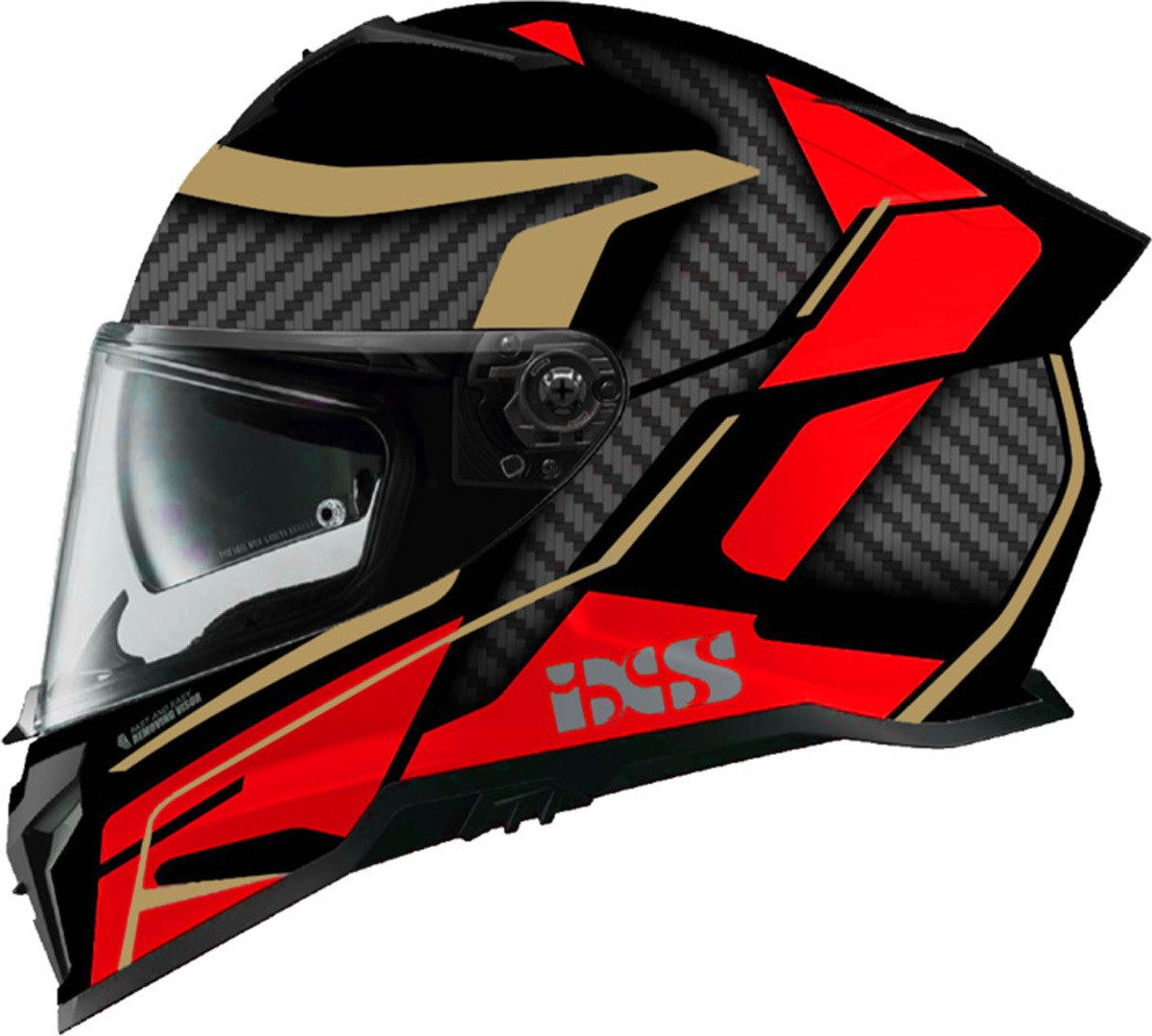 IXS Motorradhelm iXS912 SV 2.0 Blade Helm, Integriertes Sonnenvisier