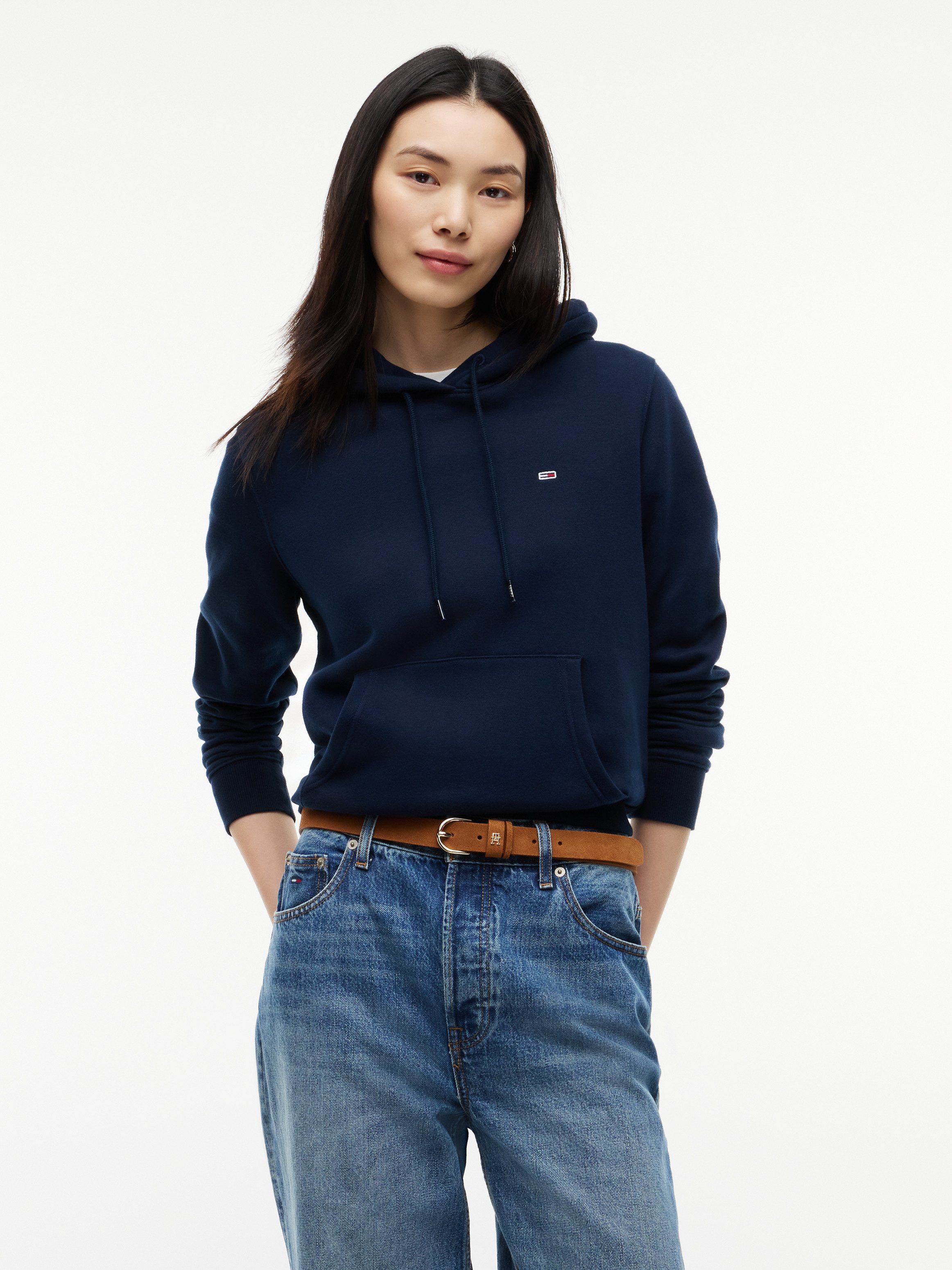 Tommy Jeans Kapuzensweatshirt TJW REG S FLAG HOODIE mit Logo-Flag, Regular Fit
