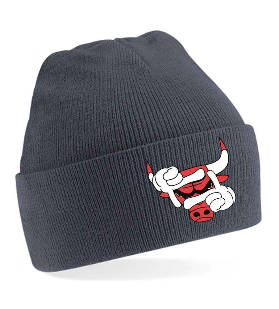 Blondie & Brownie Beanie Unisex Erwachsenen Mütze Bulls Chicago Basketball Michael Kobe