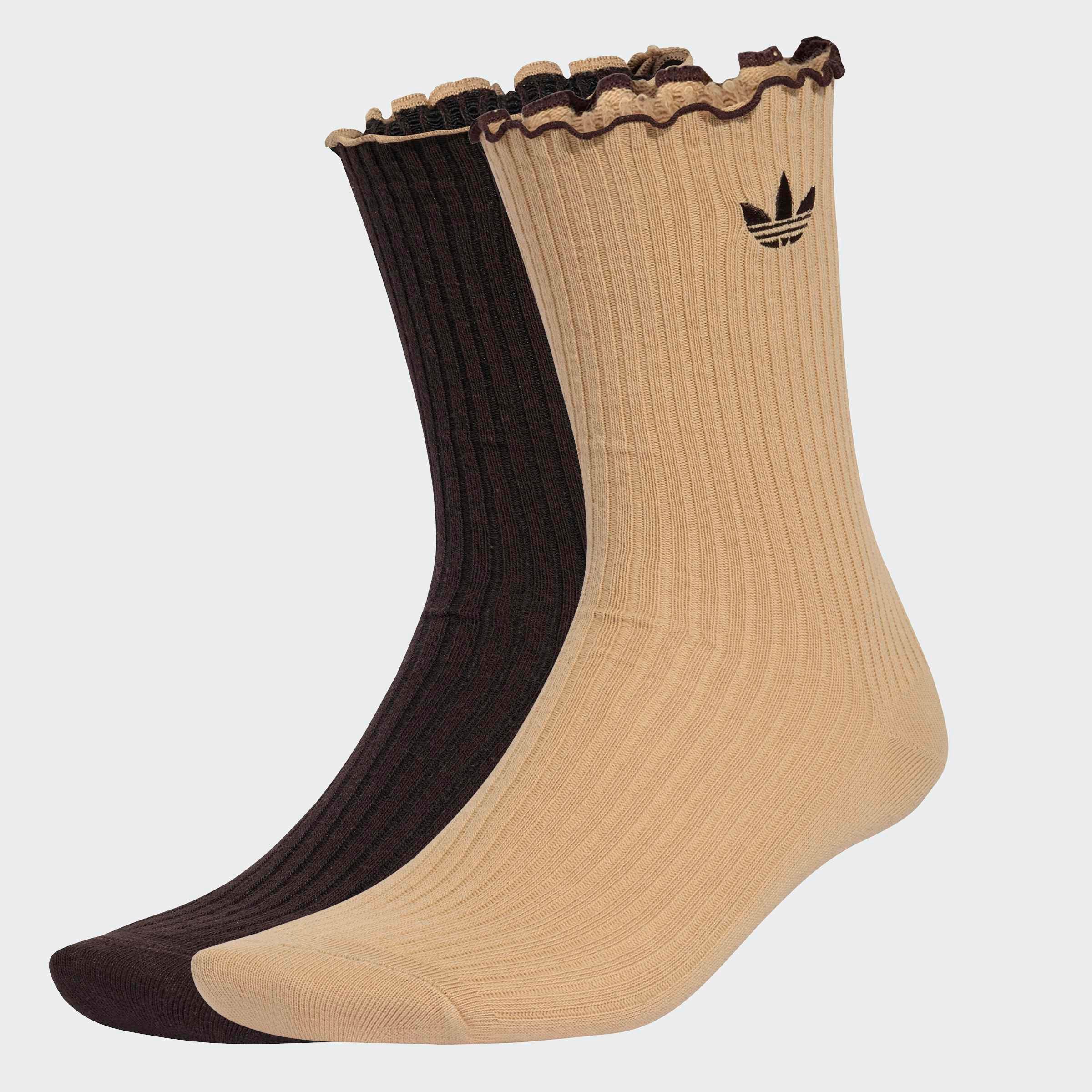 adidas Originals Sportsocken RUFFLE CR S 2P (2-Paar) für Erwachsene, im praktischen 2er-Set