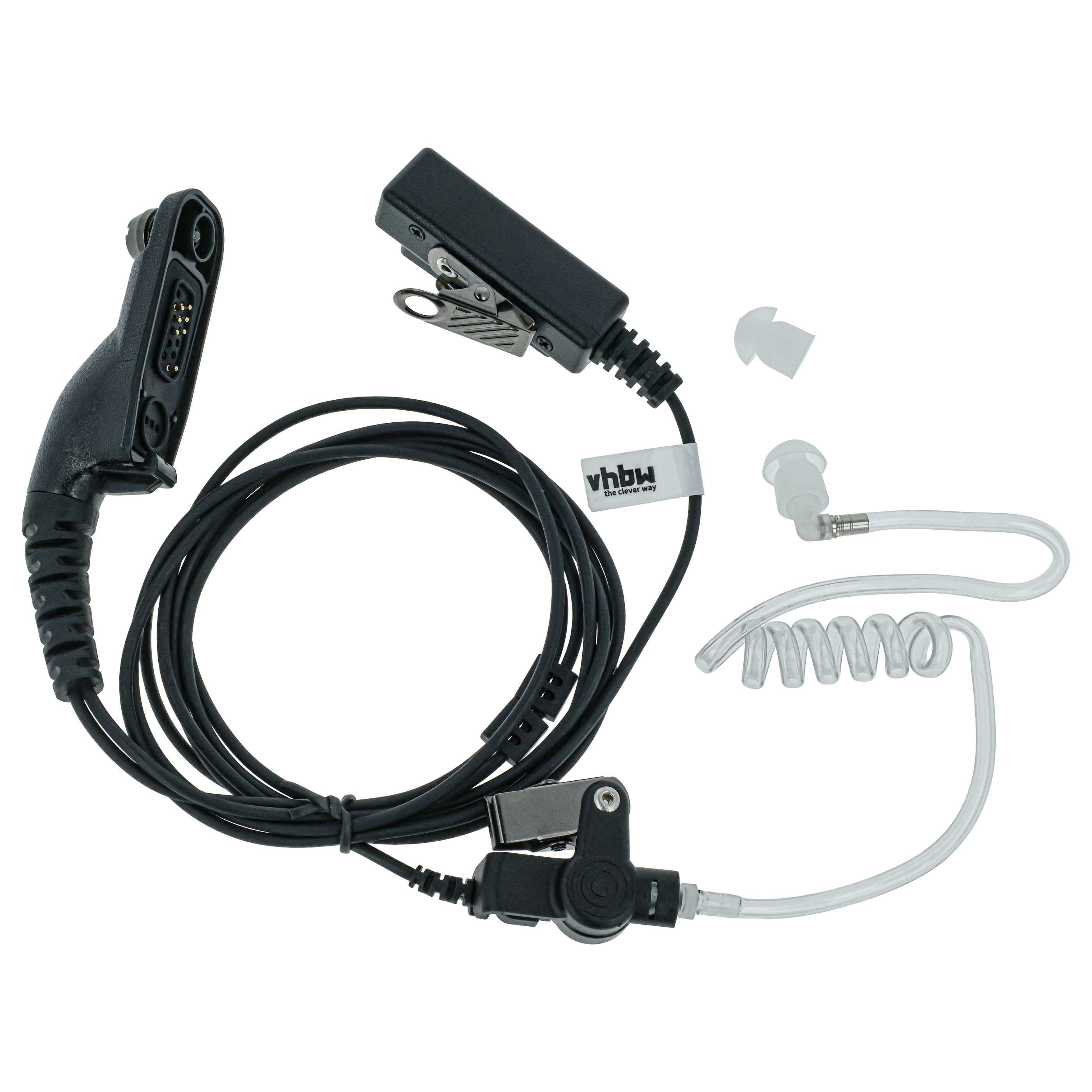 vhbw passend für Motorola DP3401, DP3600, DP3400, DP3601, XiR P8200 Headset