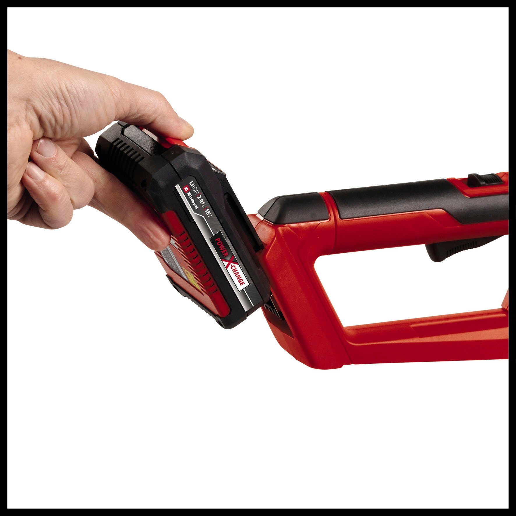 Einhell Akku-Heckenschere GC-CH 18/50 Li-Solo, 50 cm Schnittlänge, ohne Akku und Ladegerät – Bild 3 von 5