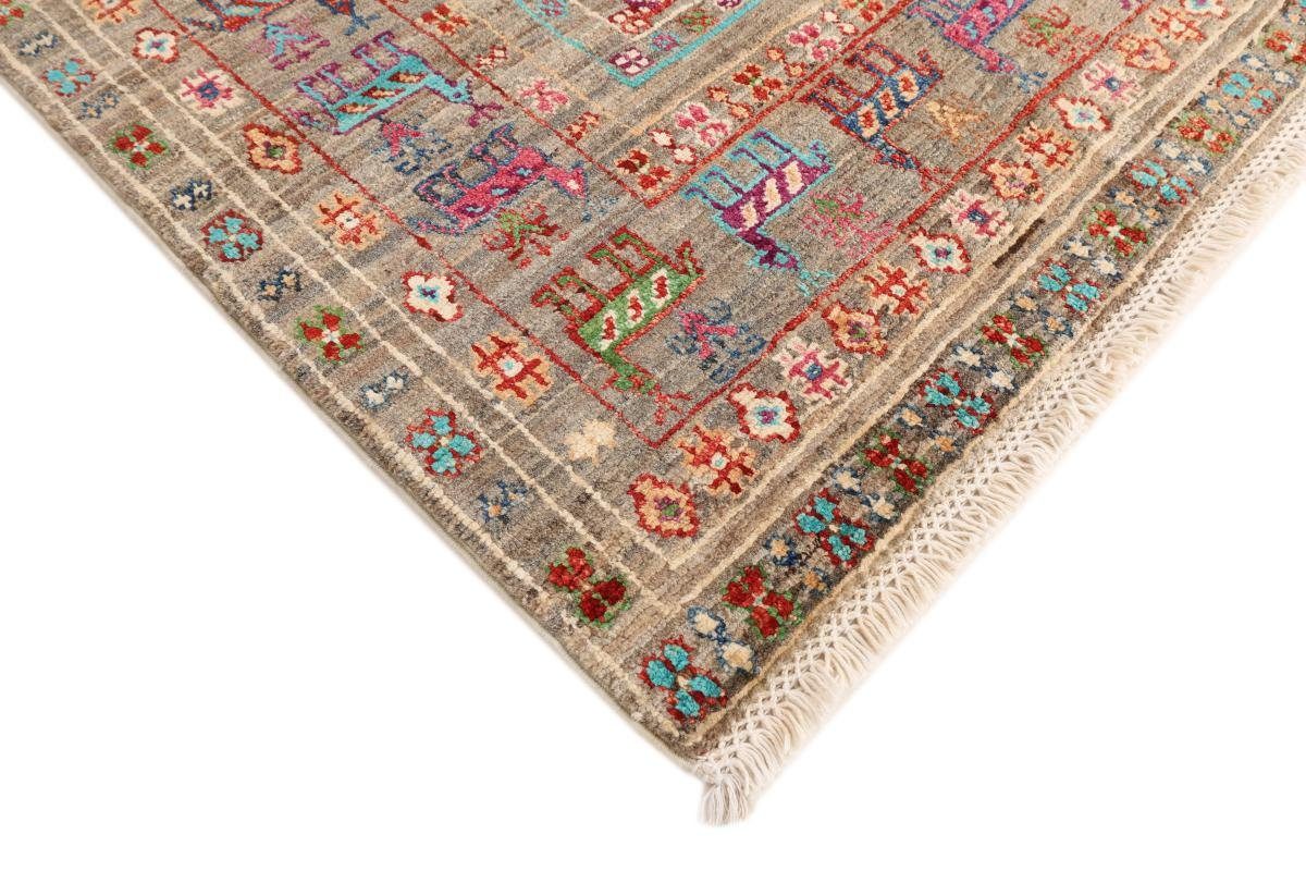 Orientteppich Arijana Shaal 119x185 Höhe: Handgeknüpfter rechteckig, Nain Trading, Orientteppich, 5 mm