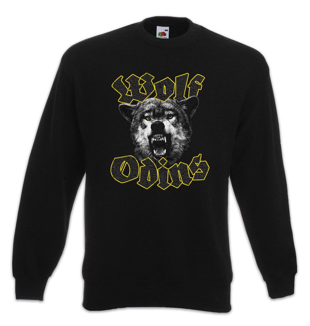 Urban Backwoods Sweatshirt Wolf Odins Sweatshirt Geri Freki Thor Odin Wikinger Vikings Mjölnir (1-tlg) Walhalla Midgard Asgard Loki