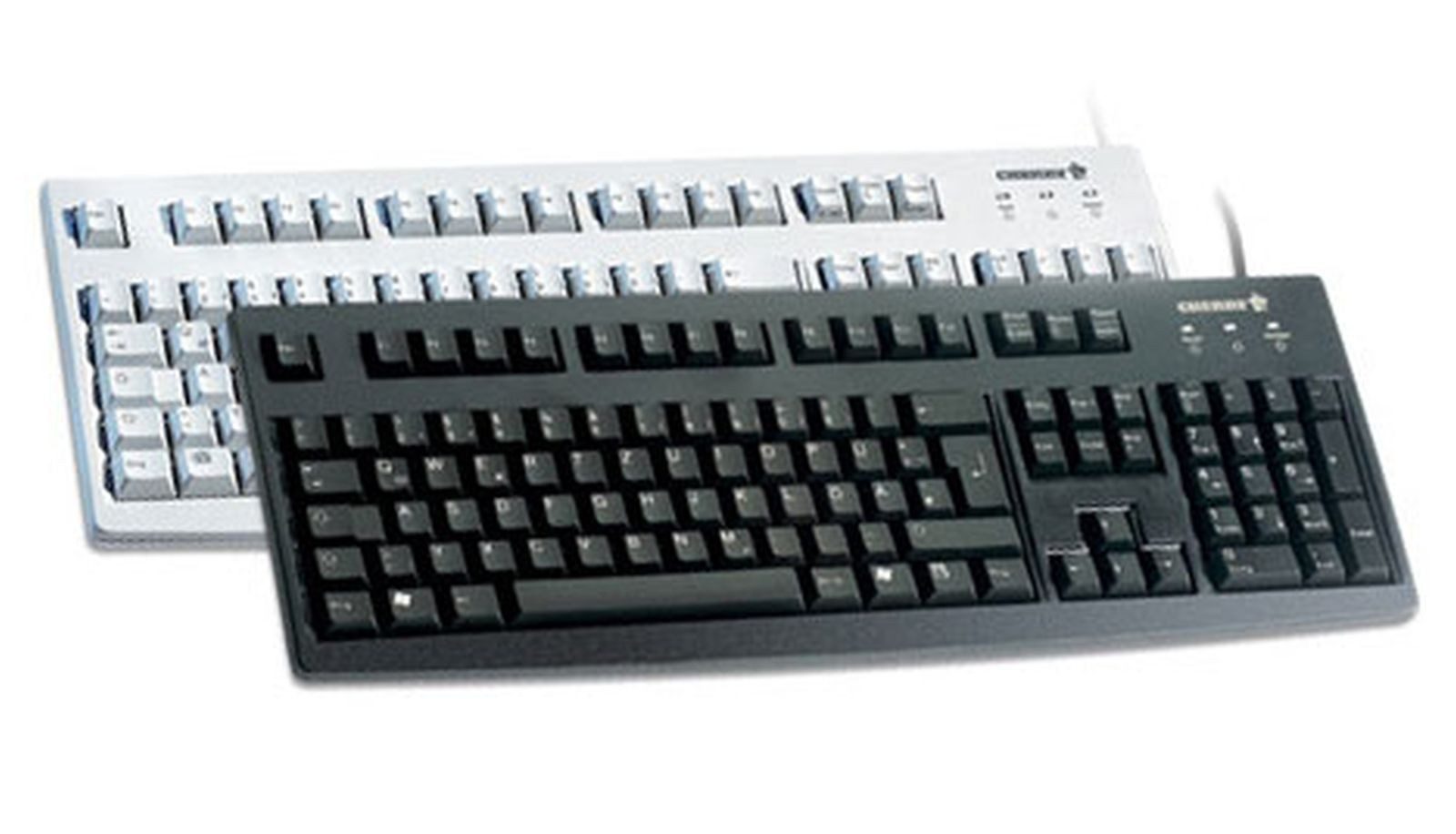 Cherry G83-6105 USB, RD, Kabelgebunden, USB, Schwarz Tastatur