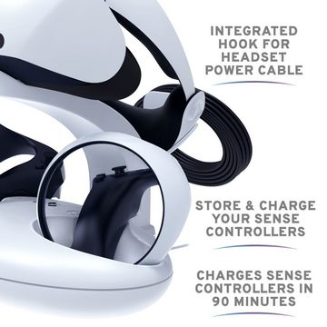 Stealth Store & Charge Ladestation für PS VR2 Virtual-Reality-Brille