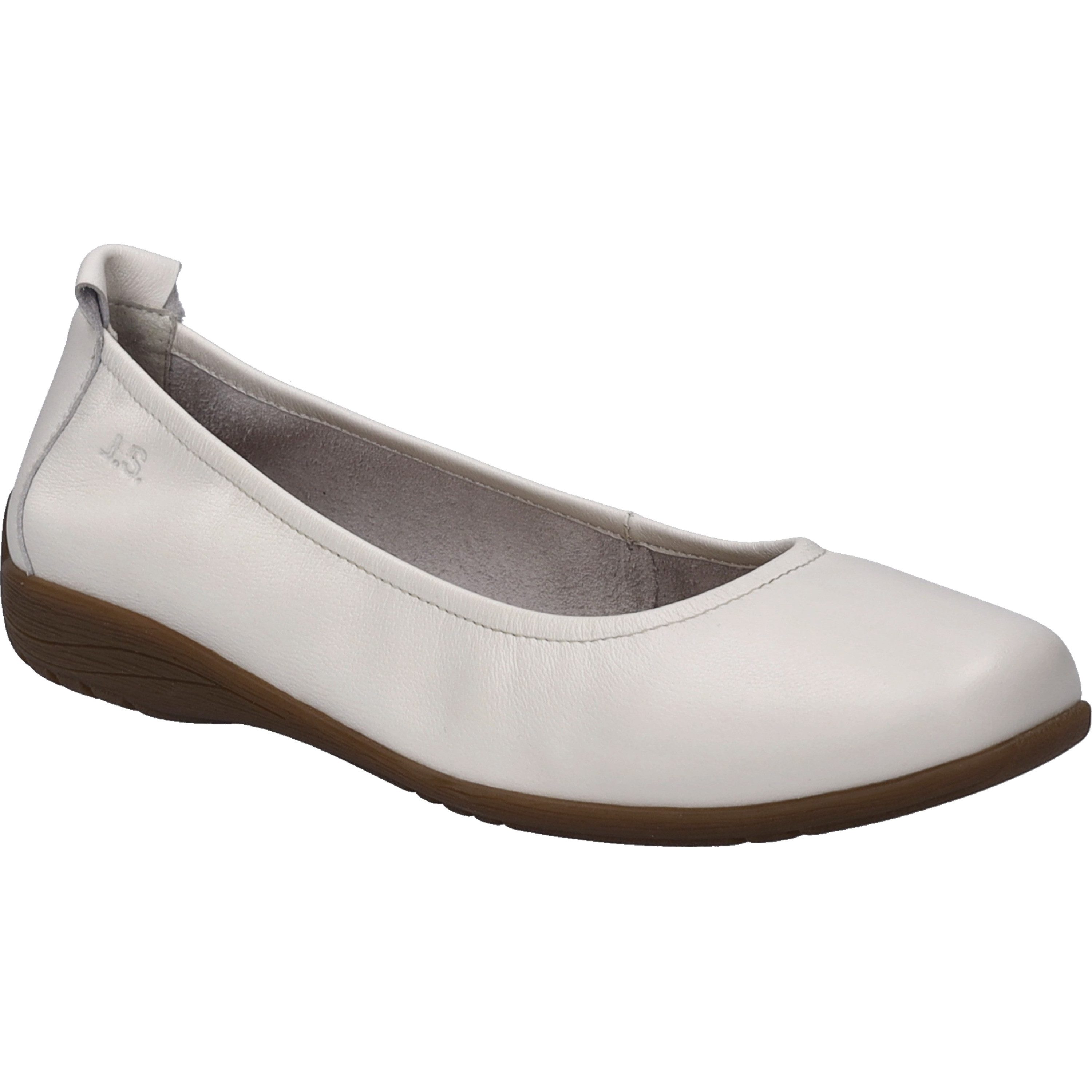 Fenja 01, weiß Ballerina