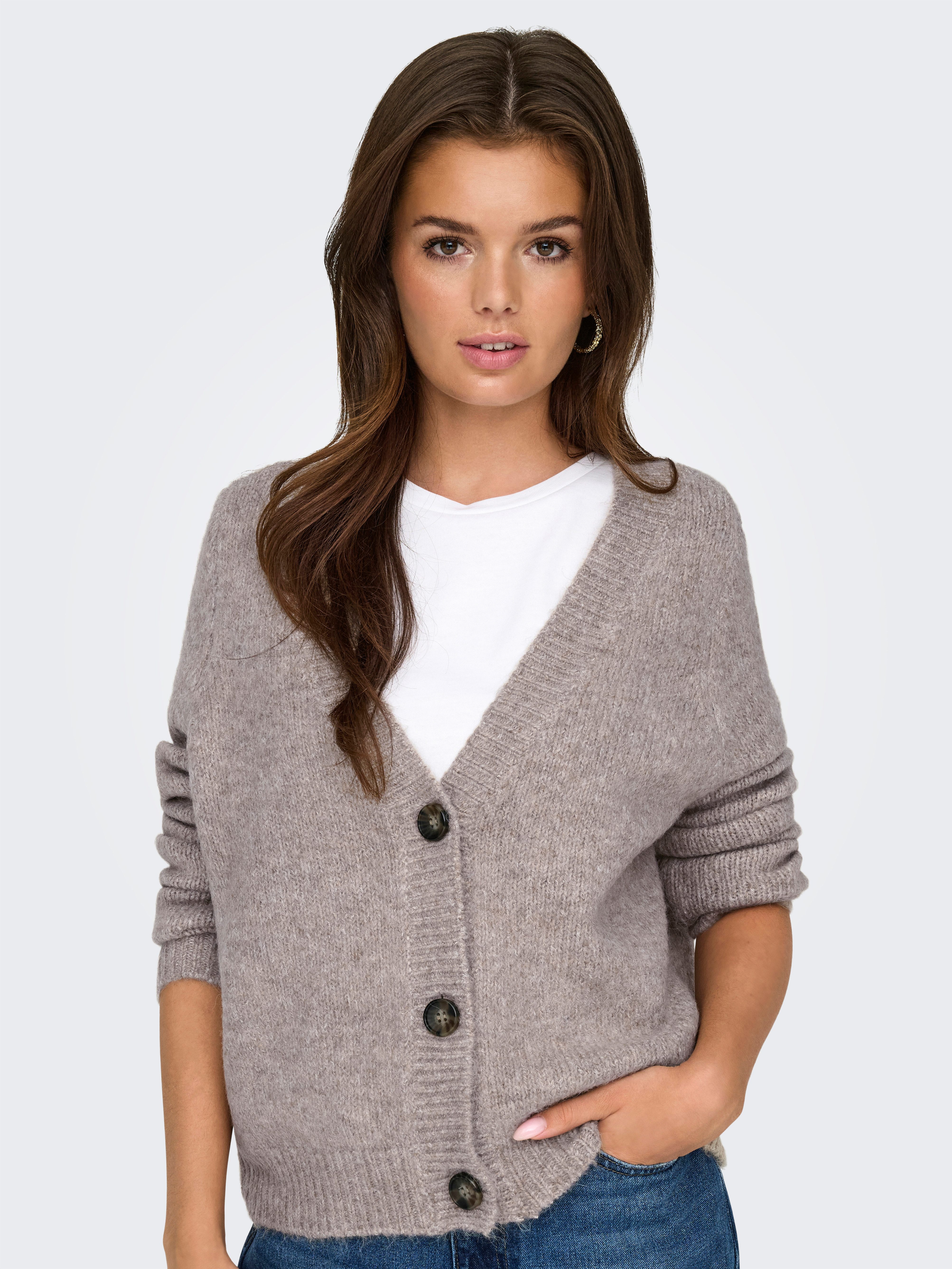 ONLY Strickjacke ONLZOEY L/S REGULAR CARDIGAN günstig online kaufen