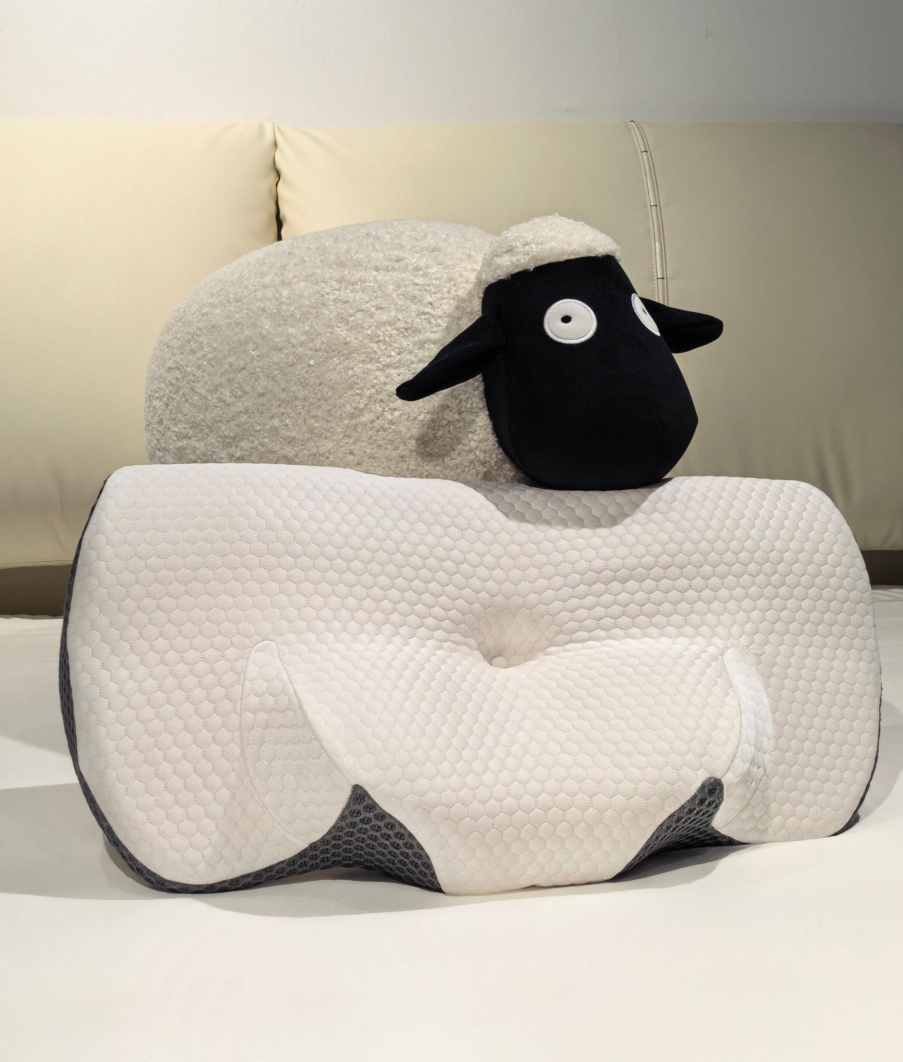 Esun Kopfkissen Nackenstützkissen, Kopfkissen Memory Foam, Kissen Seitenschläferkissen, Füllung: Rückstellschaum, Rückenschlafer, Bauchschlafer, Seitenschlafer, Set, Kissen, Pillow Kissen für Seiten, Rücken & Bauchschläfer