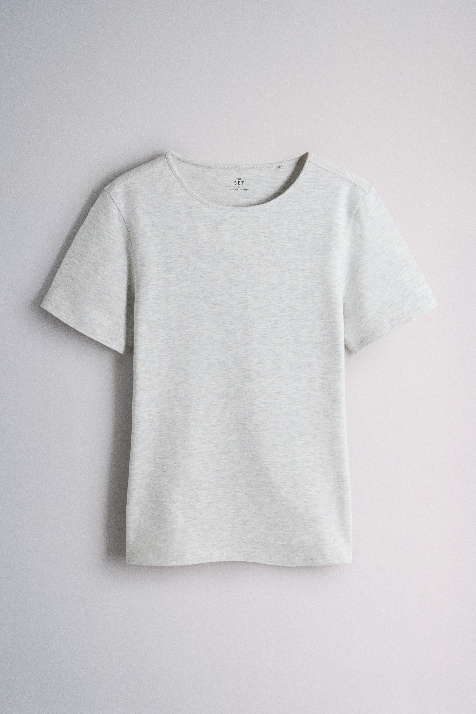 The Set T-Shirt The Set kurzärmelige, körpernahe T-Shirts mit (5-tlg)