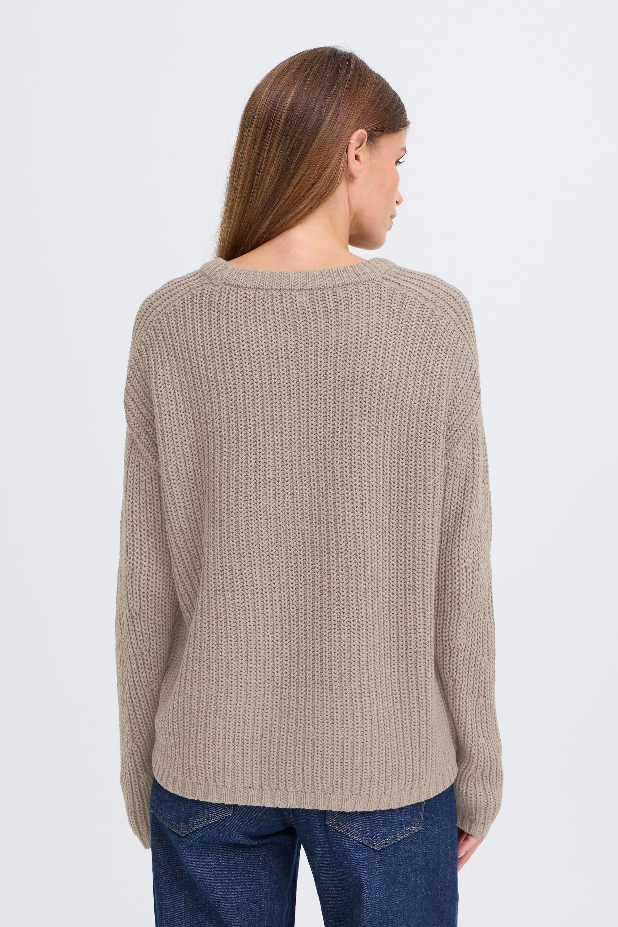 OXMO Strickpullover OXKanna Kuscheliger Pullover