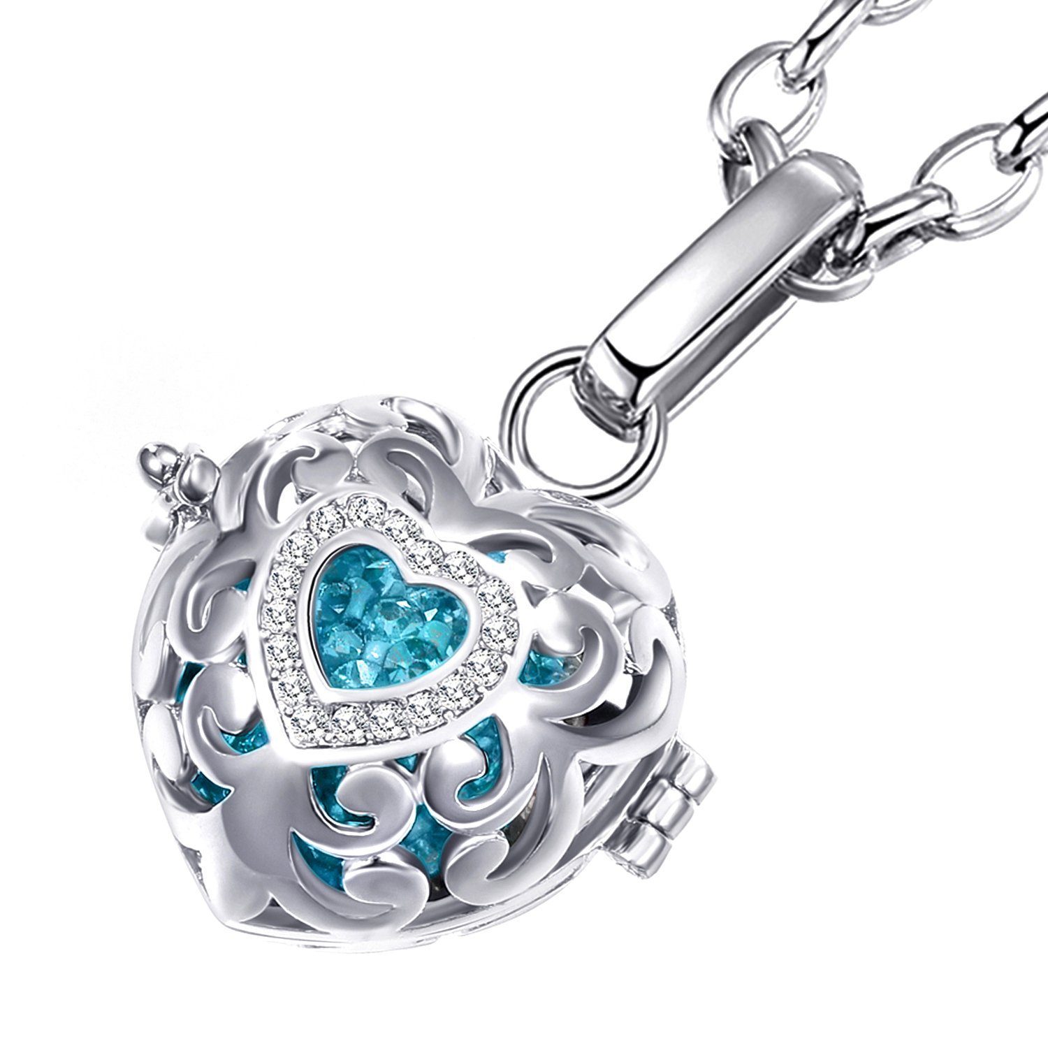 Morella Kette mit Anhänger Morella Damen Schutzengel Halskette Edelstahl 70 günstig online kaufen