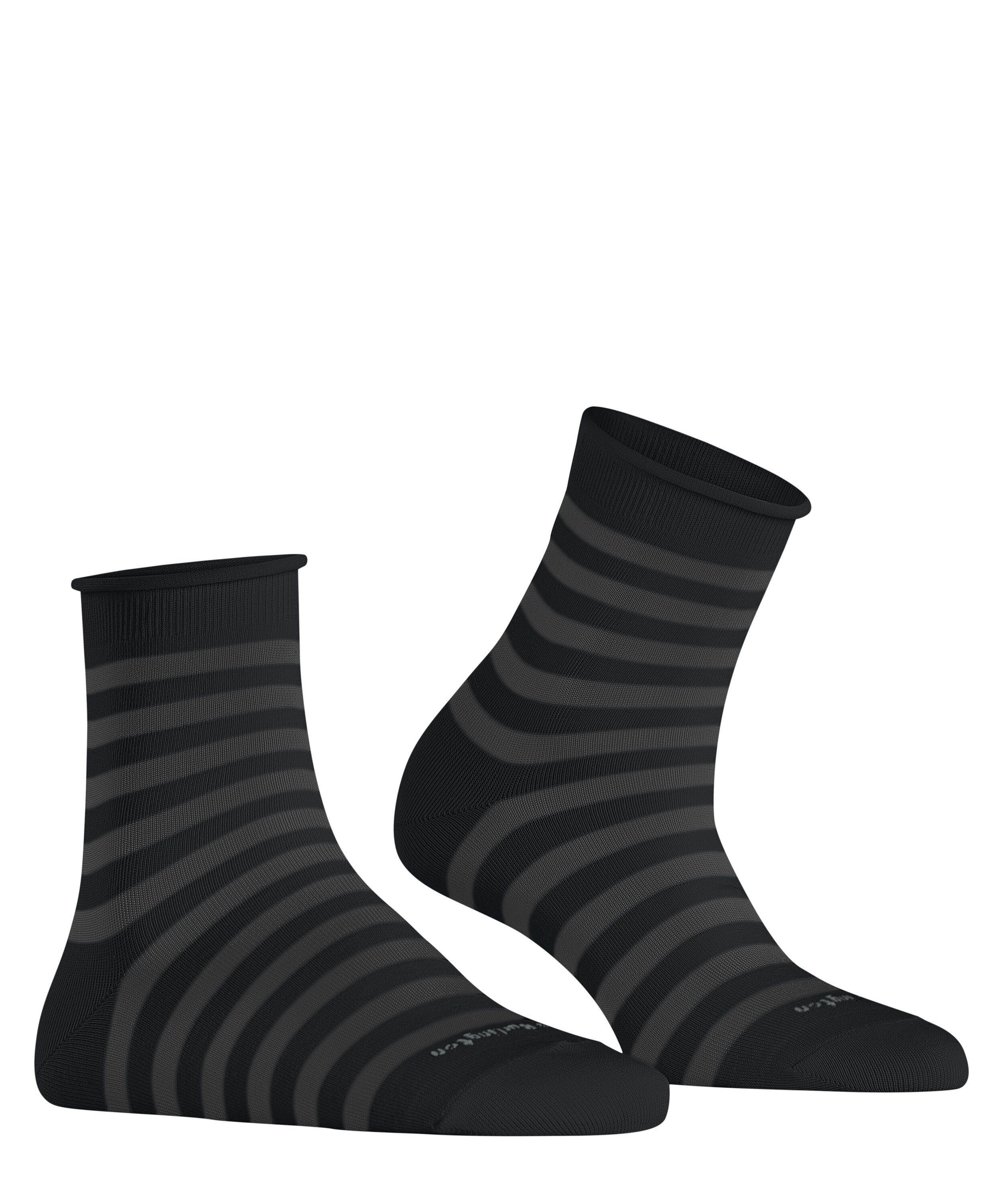 Burlington Kurzsocken Swansea Kurzsocken mit Rollbündchen (1-Paar) mit Rollbündchen