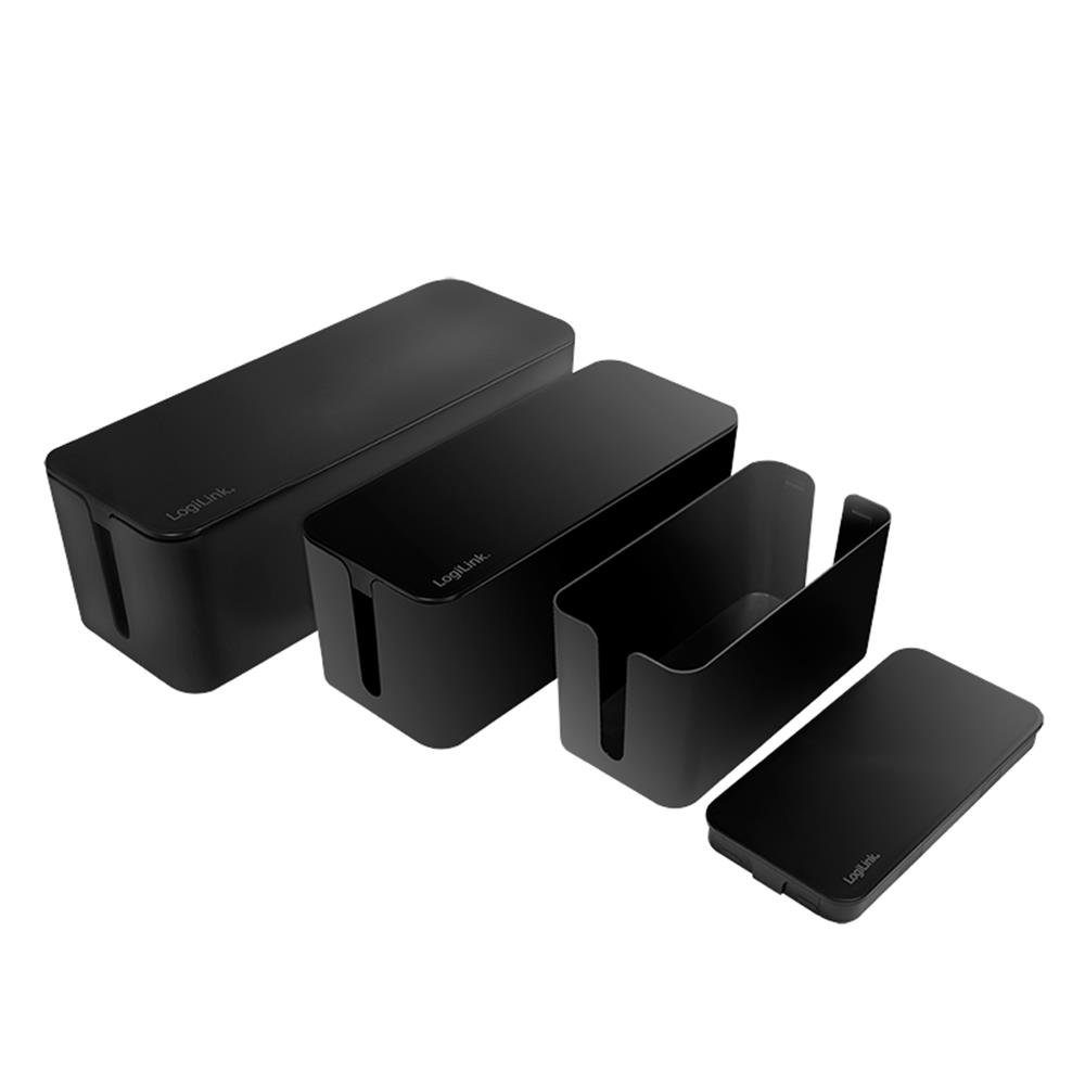 LogiLink Kabelbox KAB0077, (Set, 3-tlg., Kunststoffbox-Set günstig online kaufen