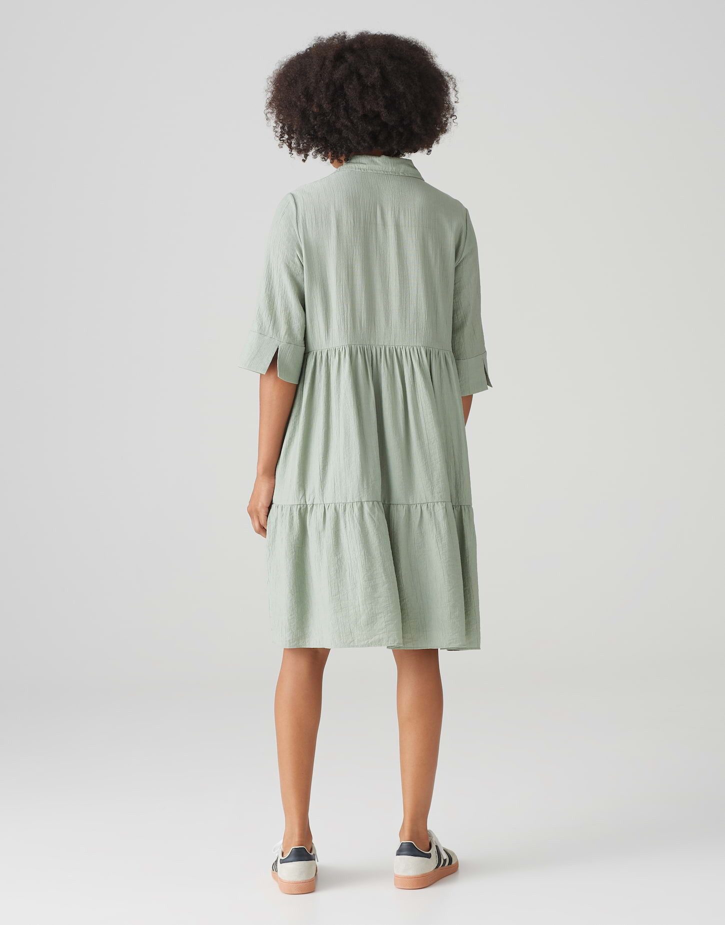 OPUS Hemdblusenkleid Hemdblusenkleid WOTELI