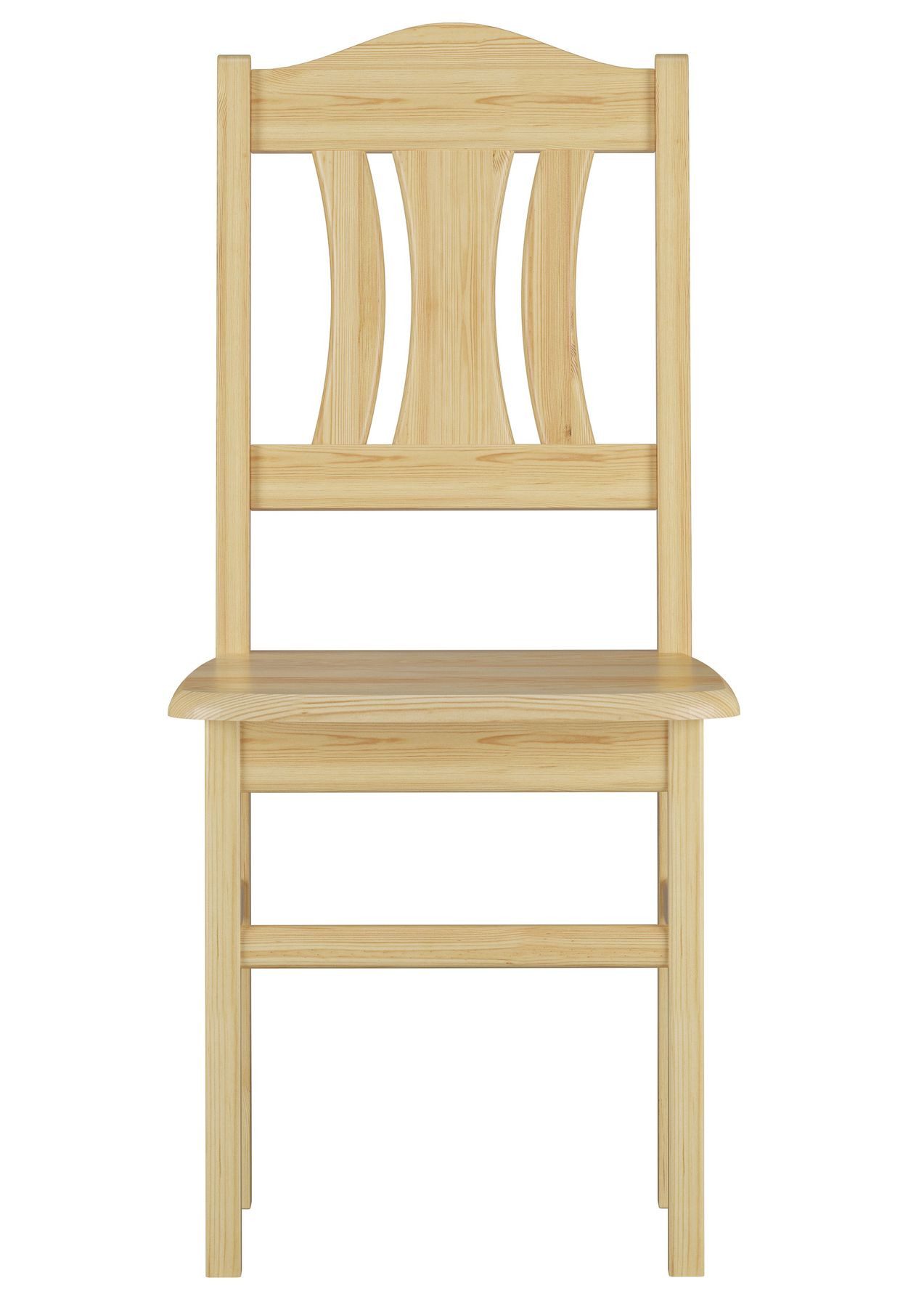 ERST-HOLZ Esszimmerstuhl Küchenstuhl Robust Massivholzstuhl Kiefer Doppelpack oder Einzelstuhl – Bild 5 von 5