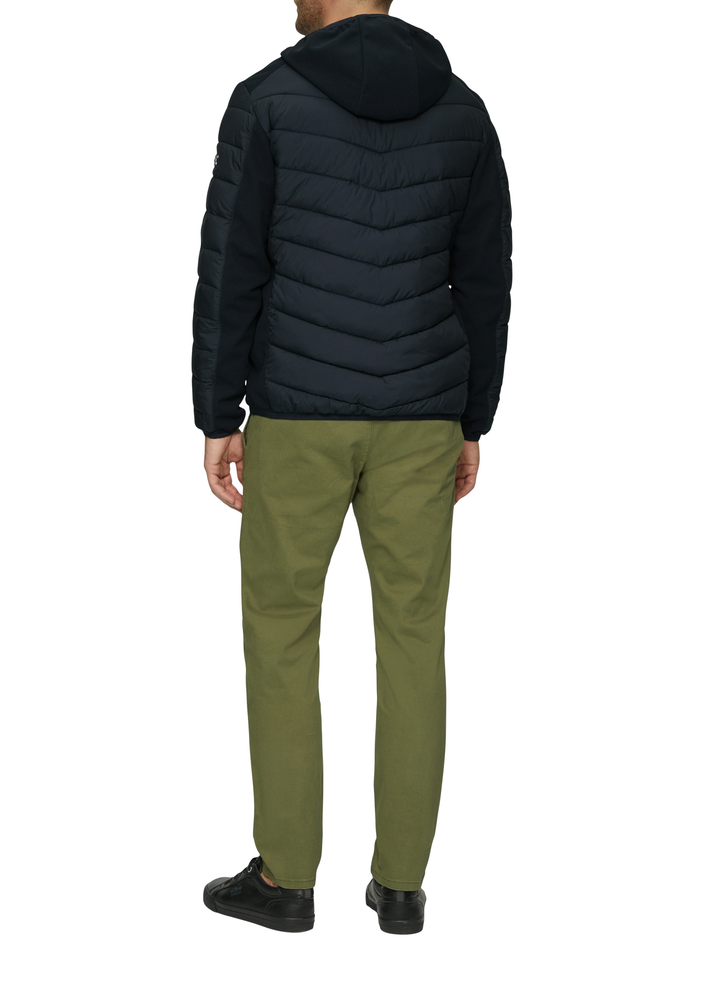 s.Oliver Steppjacke mit Kapuze und Reißverschluss