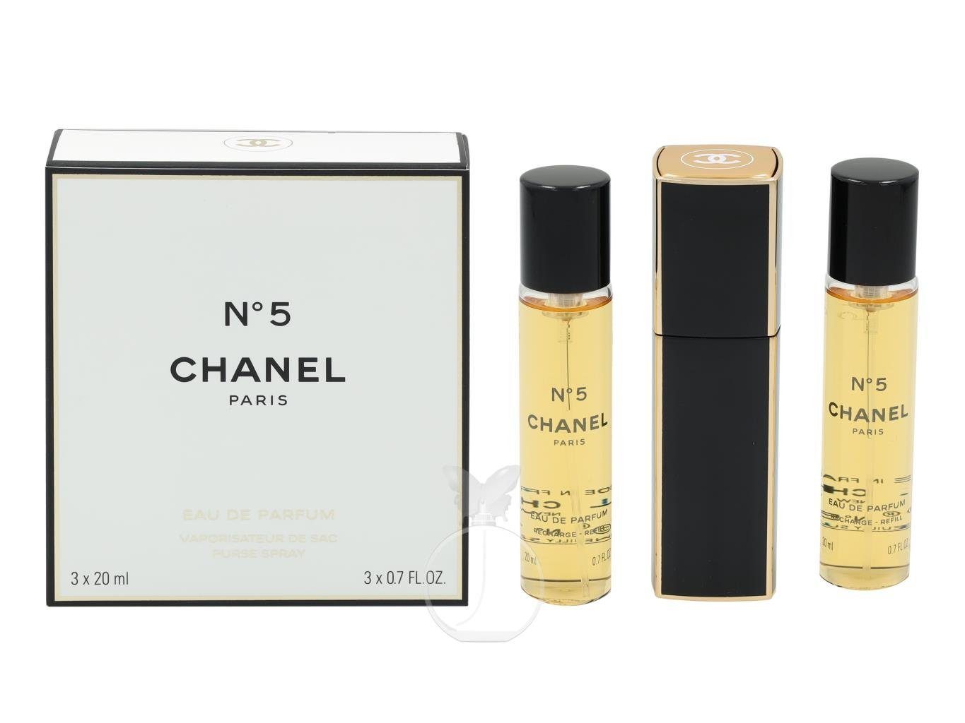 CHANEL Eau de Parfum 5 x Twist Spray Parfum Zerstäuber Eau 20 No de and mit ml 3 Chanel