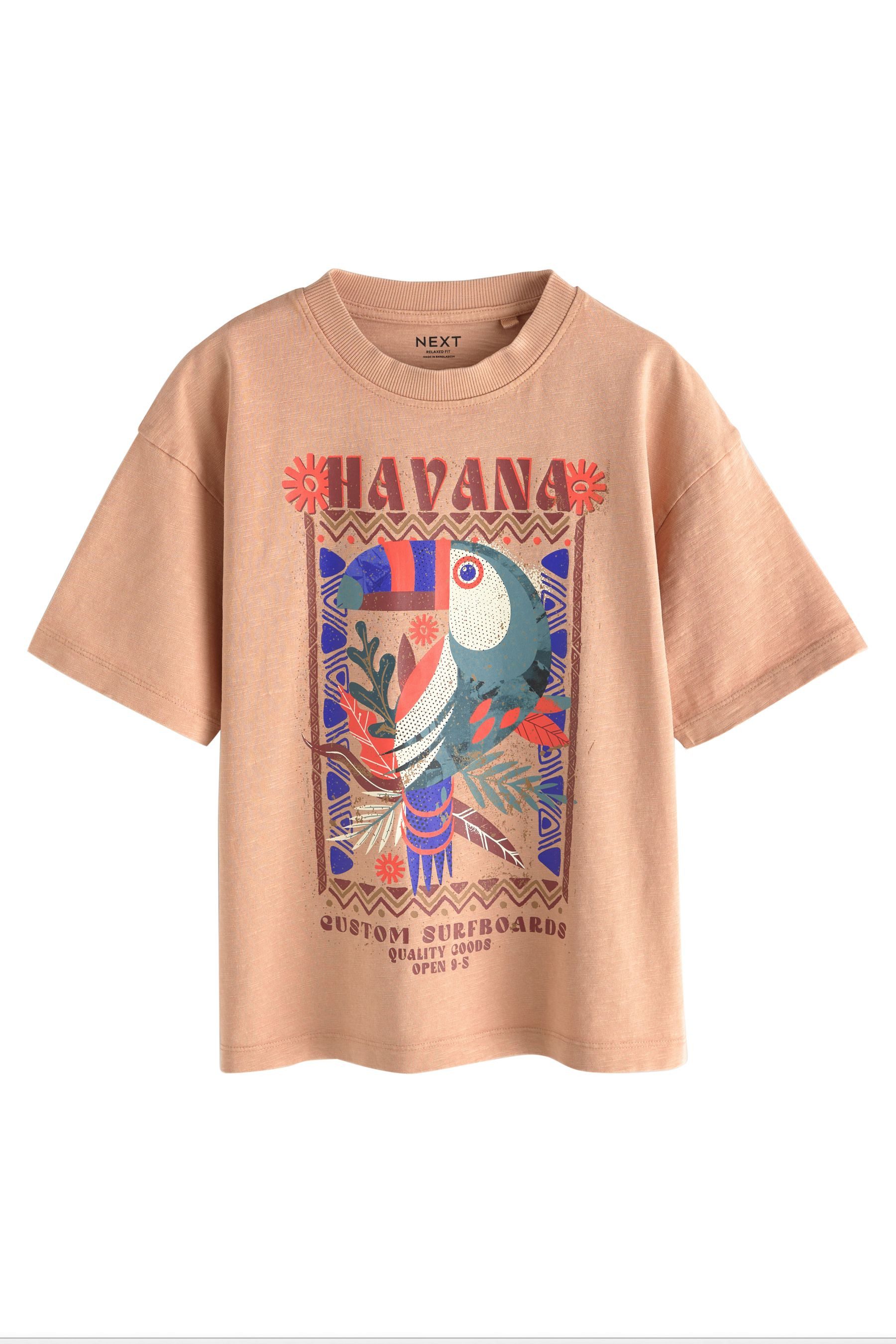 Print-Shirt Grafik-T-Shirt