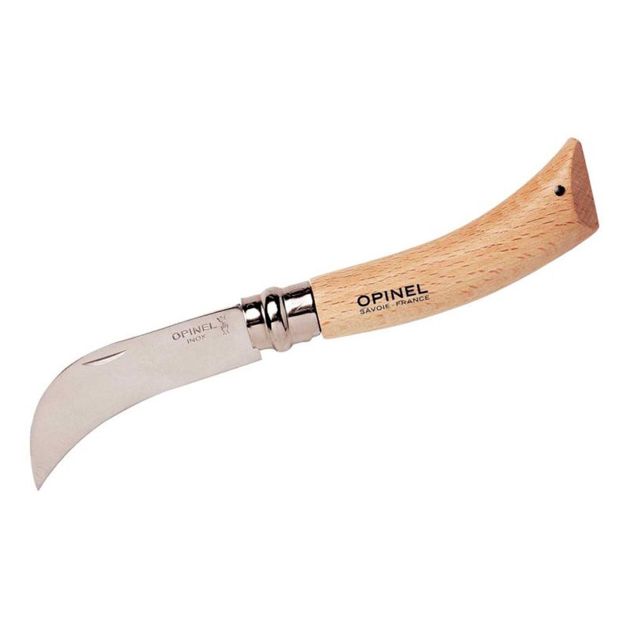 Opinel Taschenmesser Opinel-Gärtnermesser, rostfrei, Buchenholz-Griff, 11 cm