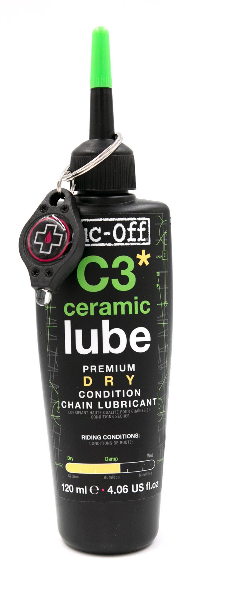Fahrradöl Muc-Off C3 Ceramic Dry Lube Trockenschmiermittel 120 ml