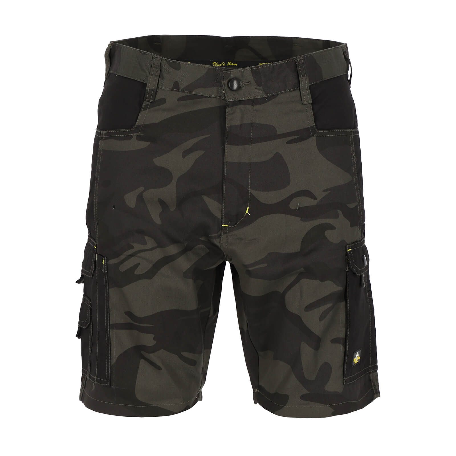 Uncle Sam Arbeitsshorts Herren Arbeitshose im Camouflage-Muster - Kurze Hos günstig online kaufen