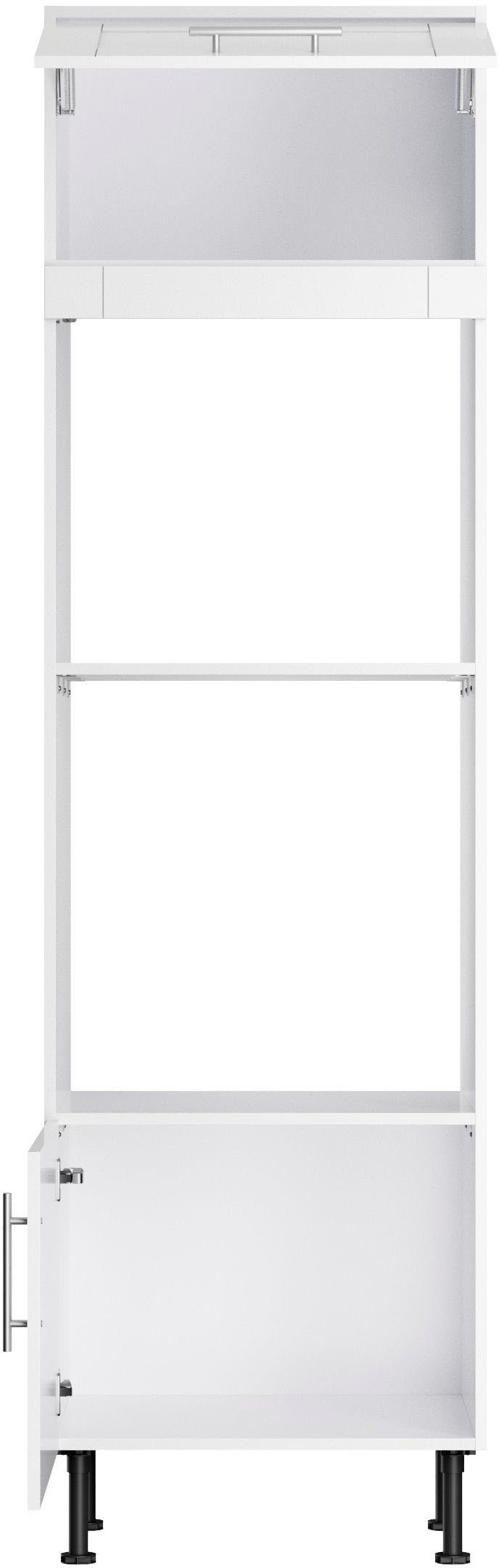 KOCHSTATION Mikrowellenumbauschrank KS-Ahus Breite 60 cm