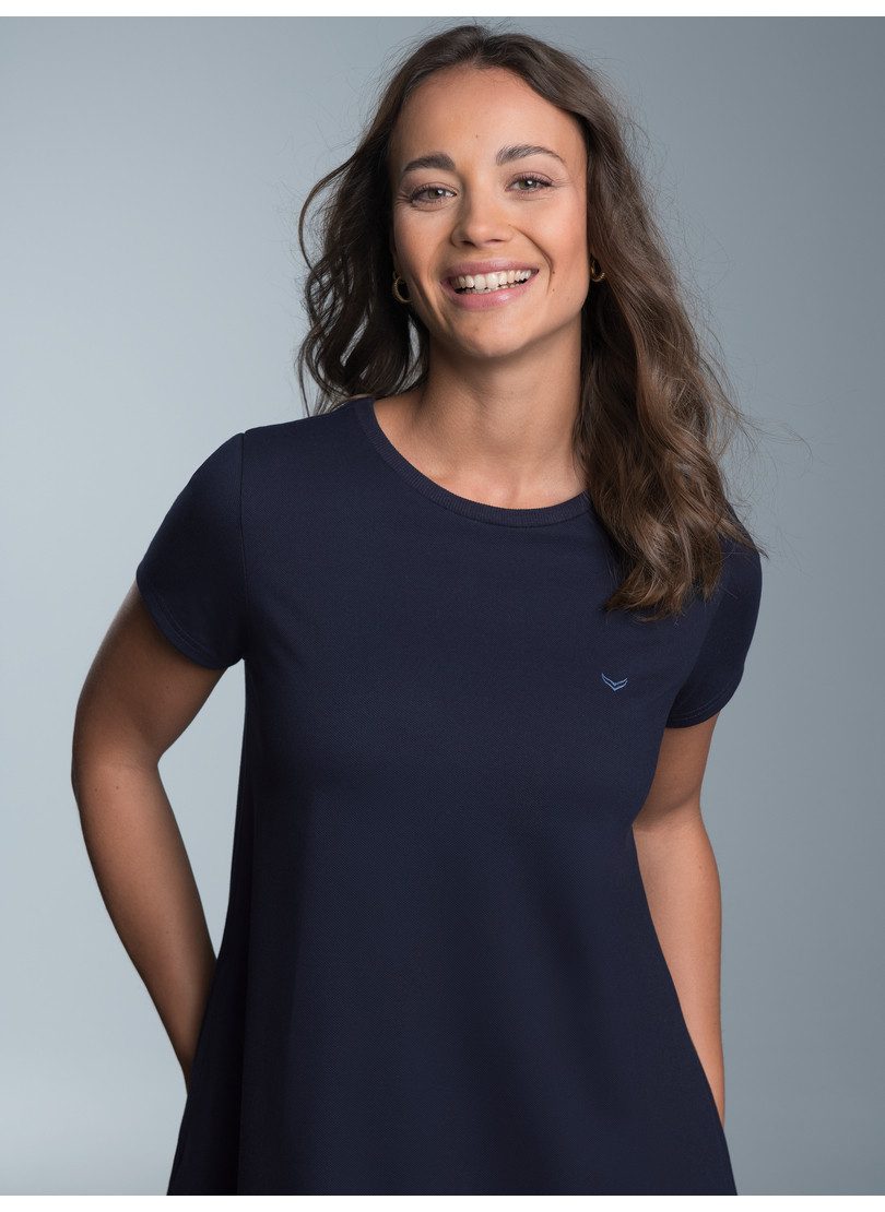 Trigema Jerseykleid TRIGEMA Kleid in Piqué-Qualität (1-tlg)