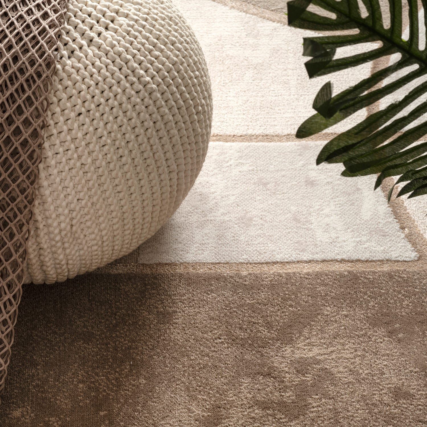 KADIMA DESIGN Teppich Abstrakt Wohnzimmer schmutzabweisend günstig online kaufen