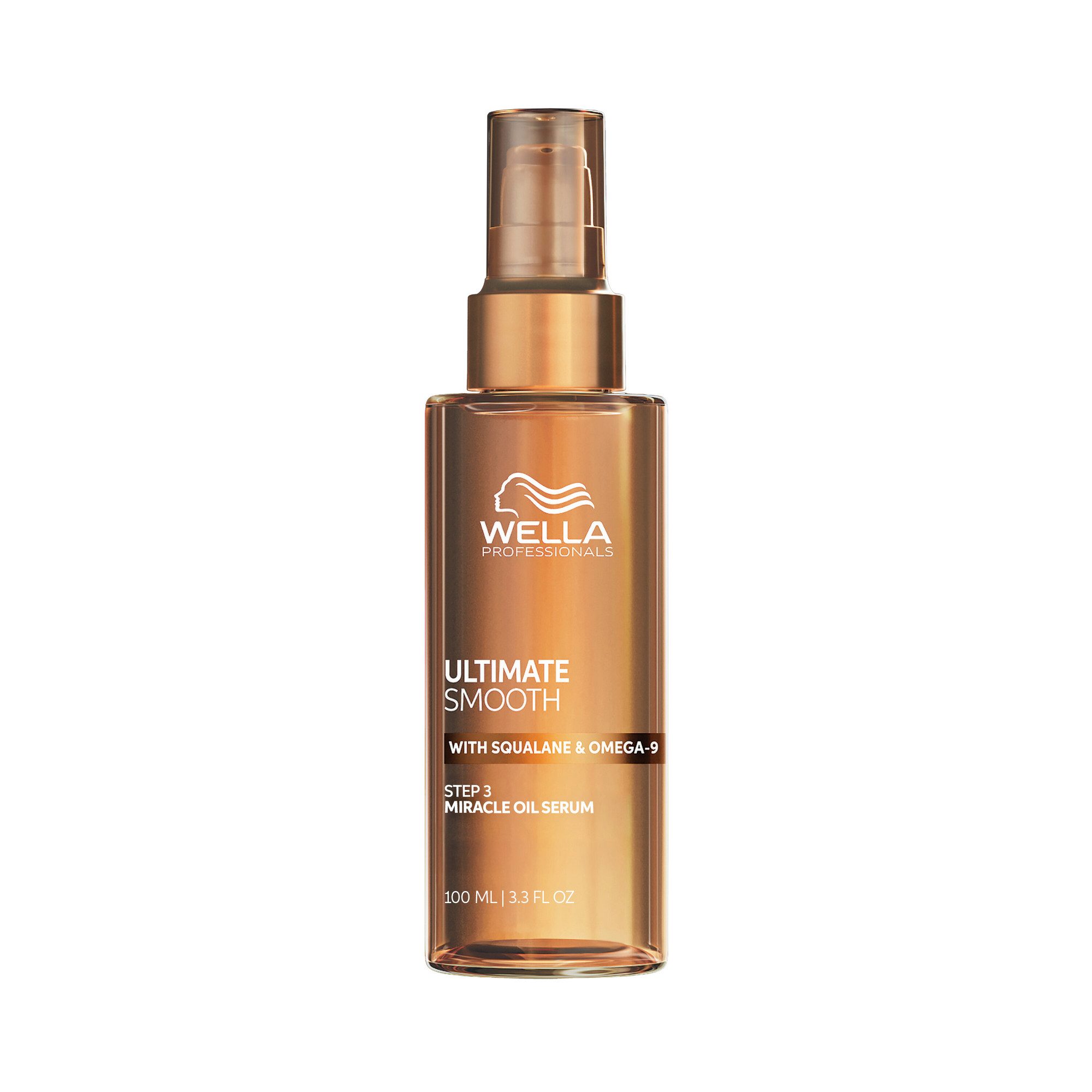 Wella Professionals Haaröl ULTIMATE SMOOTH MIRACLE OIL SERUM, ultimativer Glanz, sorgt für weiches Haar, Anti-Frizz-Effekt