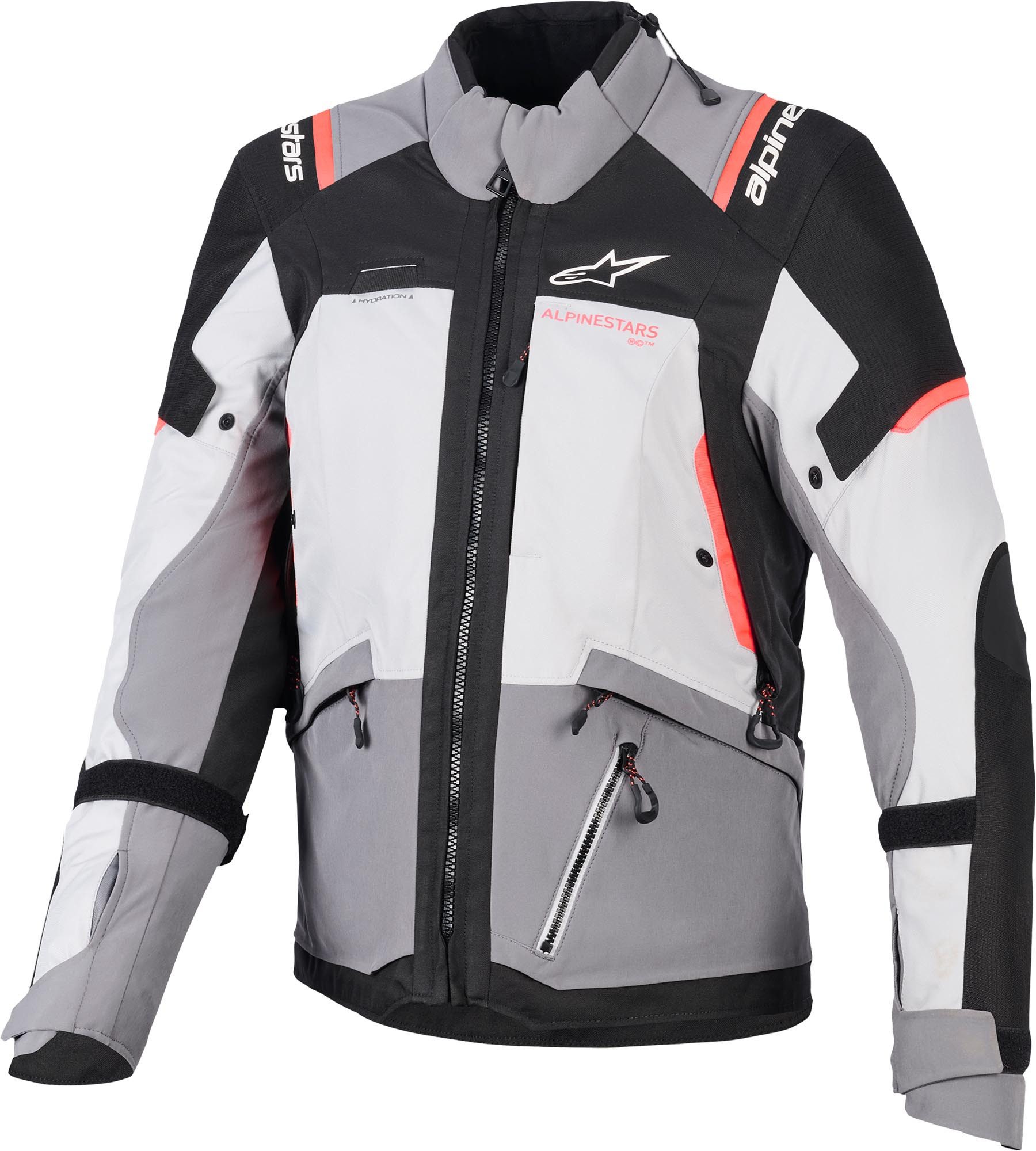 Alpinestars Motorradjacke Stella Andes V4 Drystar wasserdichte Damen Motorrad Textiljacke Airbag vorbereitet,Ellenbogenprotektoren enthalten,Schulterprotek