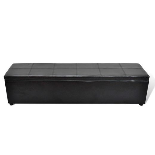 vidaXL Sitzbank »Sitzbank Sitztruhe Bank Aufbewahrungstruhe Schwarz