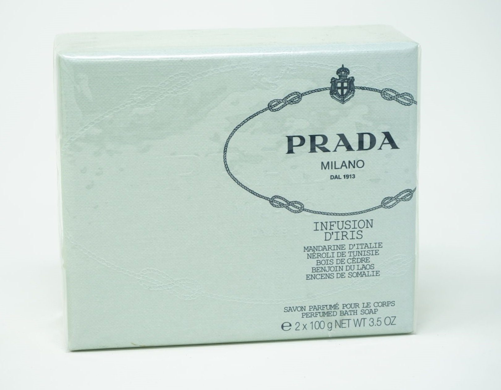 PRADA Handseife Prada Infusion D'Iris Perfumed Bath Seife Soap 2x100 g