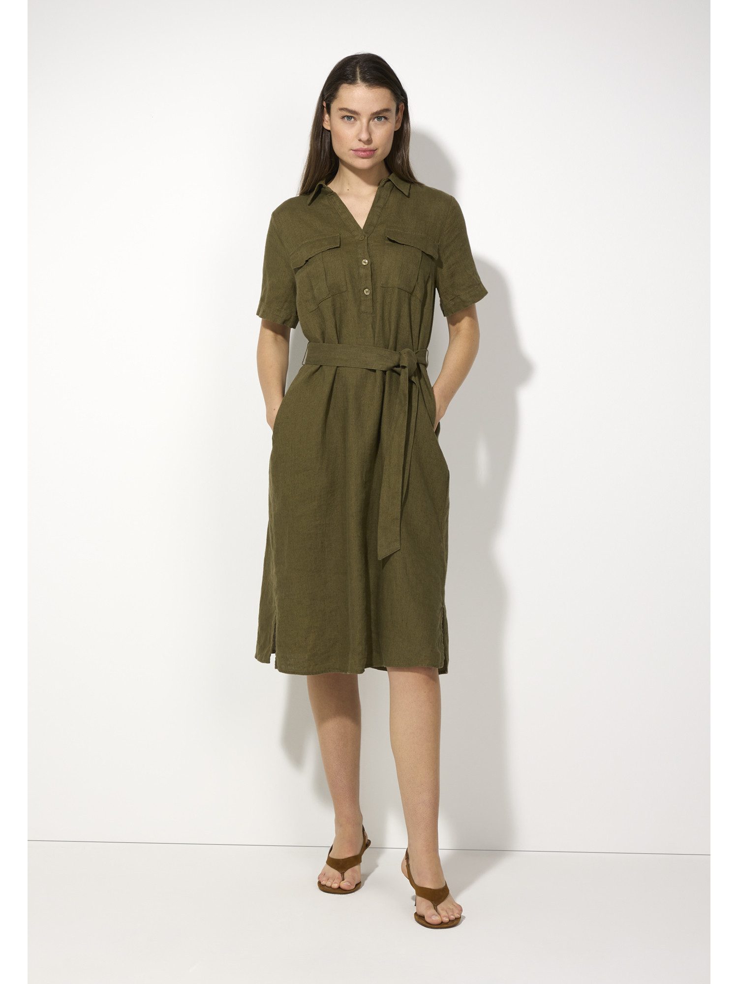 Blusenkleid Leinenkleid