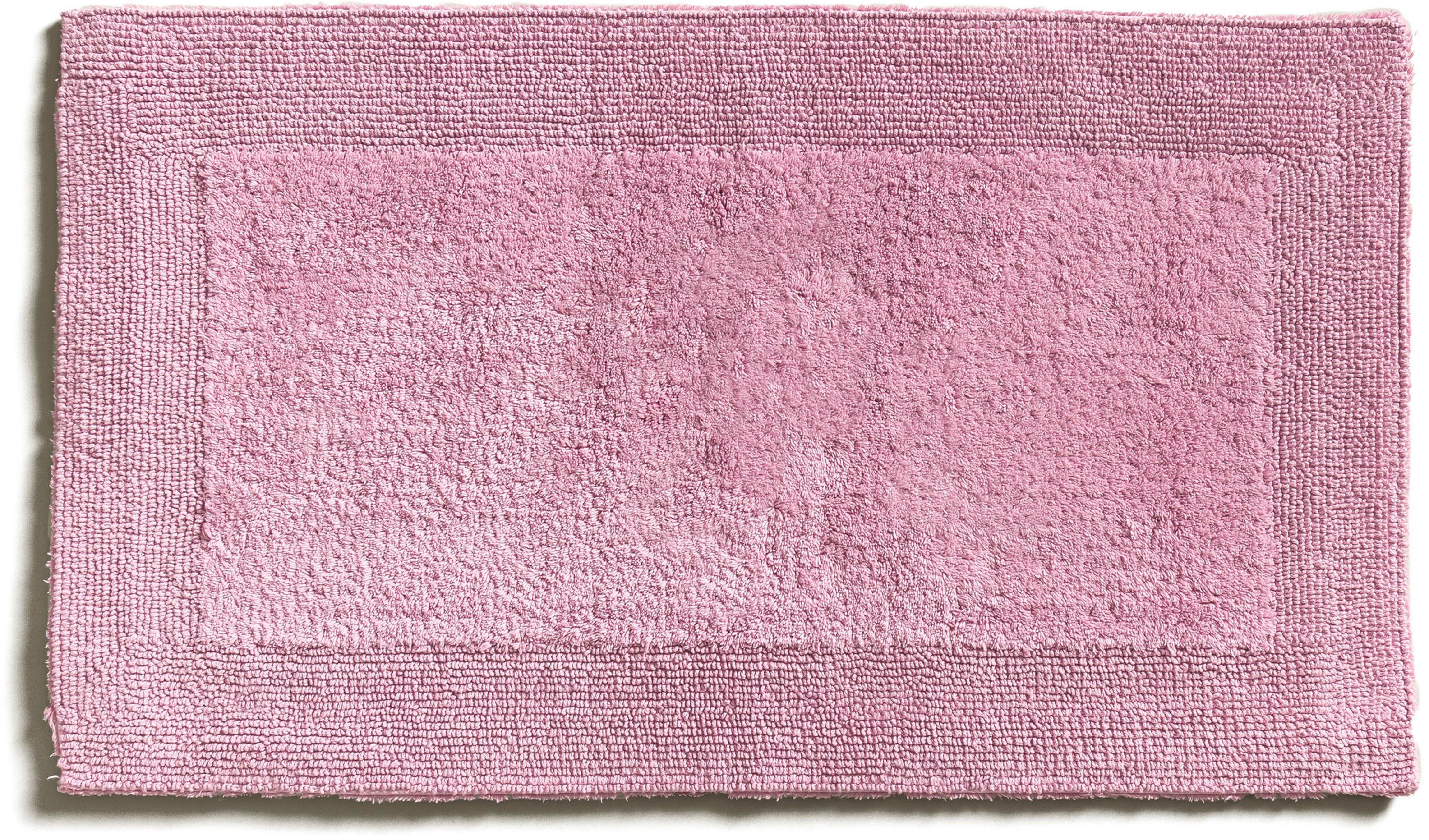 Möve Badematte Loft, Höhe 22 mm, beidseitig nutzbar, Baumwolle, rechteckig günstig online kaufen
