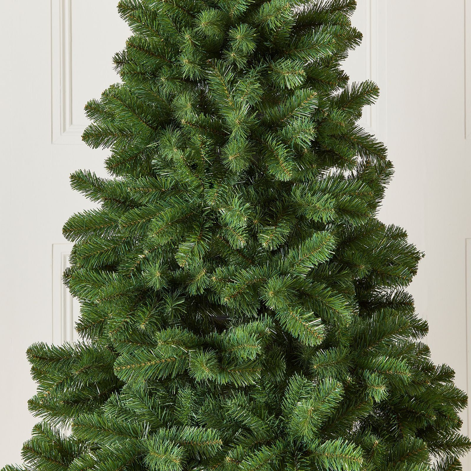 Weihnachtsbaum PVC cm Warm-Weißen LED Künstlicher Christbaum, 1080 Tannenbaum und 180 Spitzen, LED mit Lichtern Metallständer Beleuchtung TAB mit 300 mit 180cm/210cm,