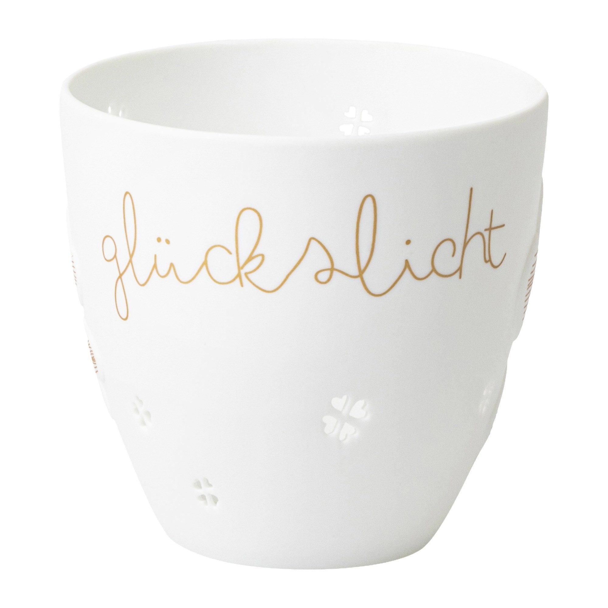 Räder Windlicht räder Poesielicht Glückslicht Windlicht Porzellan Weiß günstig online kaufen